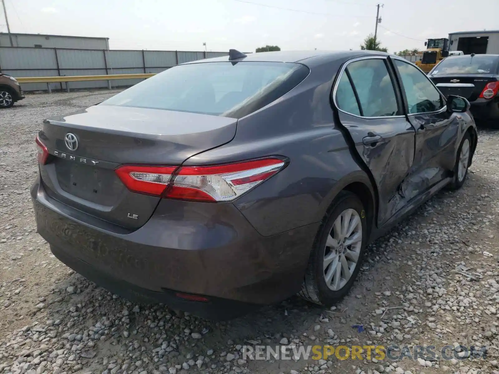 4 Photograph of a damaged car 4T1B11HK7KU185494 TOYOTA CAMRY 2019