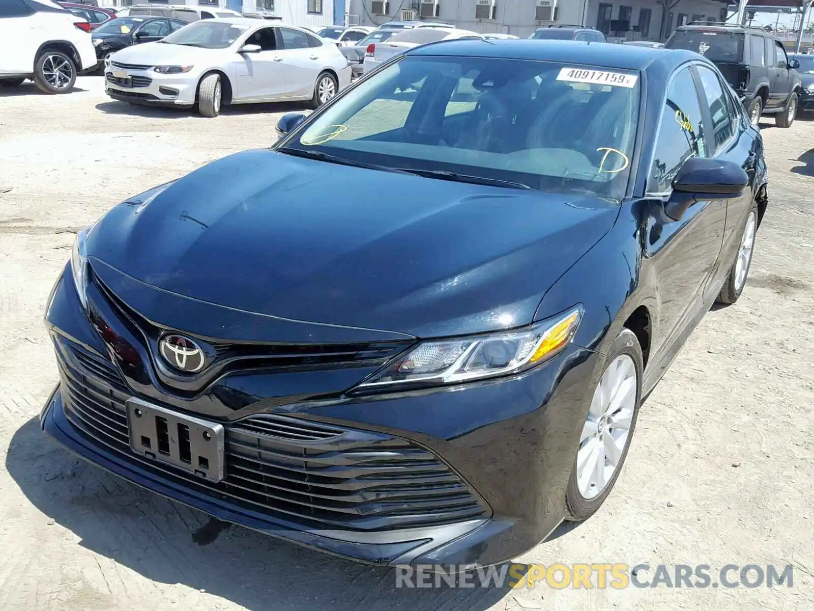 2 Photograph of a damaged car 4T1B11HK7KU186208 TOYOTA CAMRY 2019