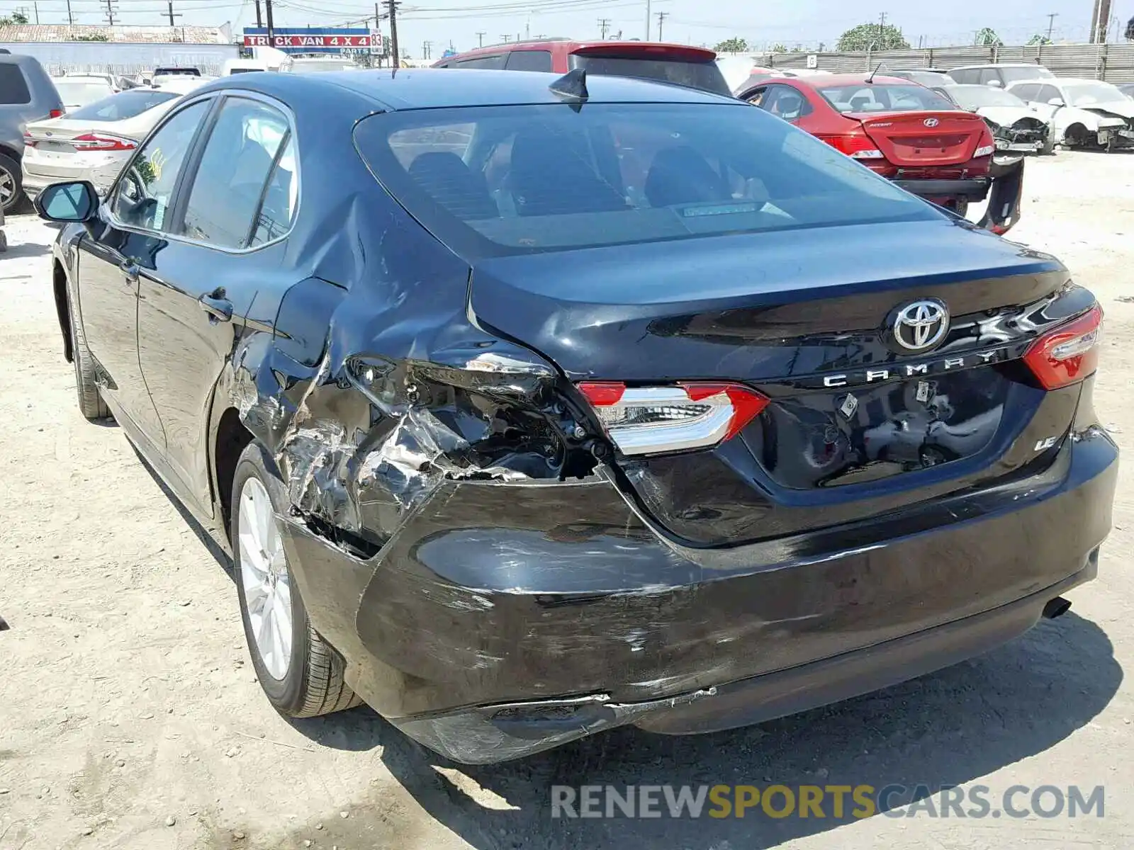 3 Photograph of a damaged car 4T1B11HK7KU186208 TOYOTA CAMRY 2019