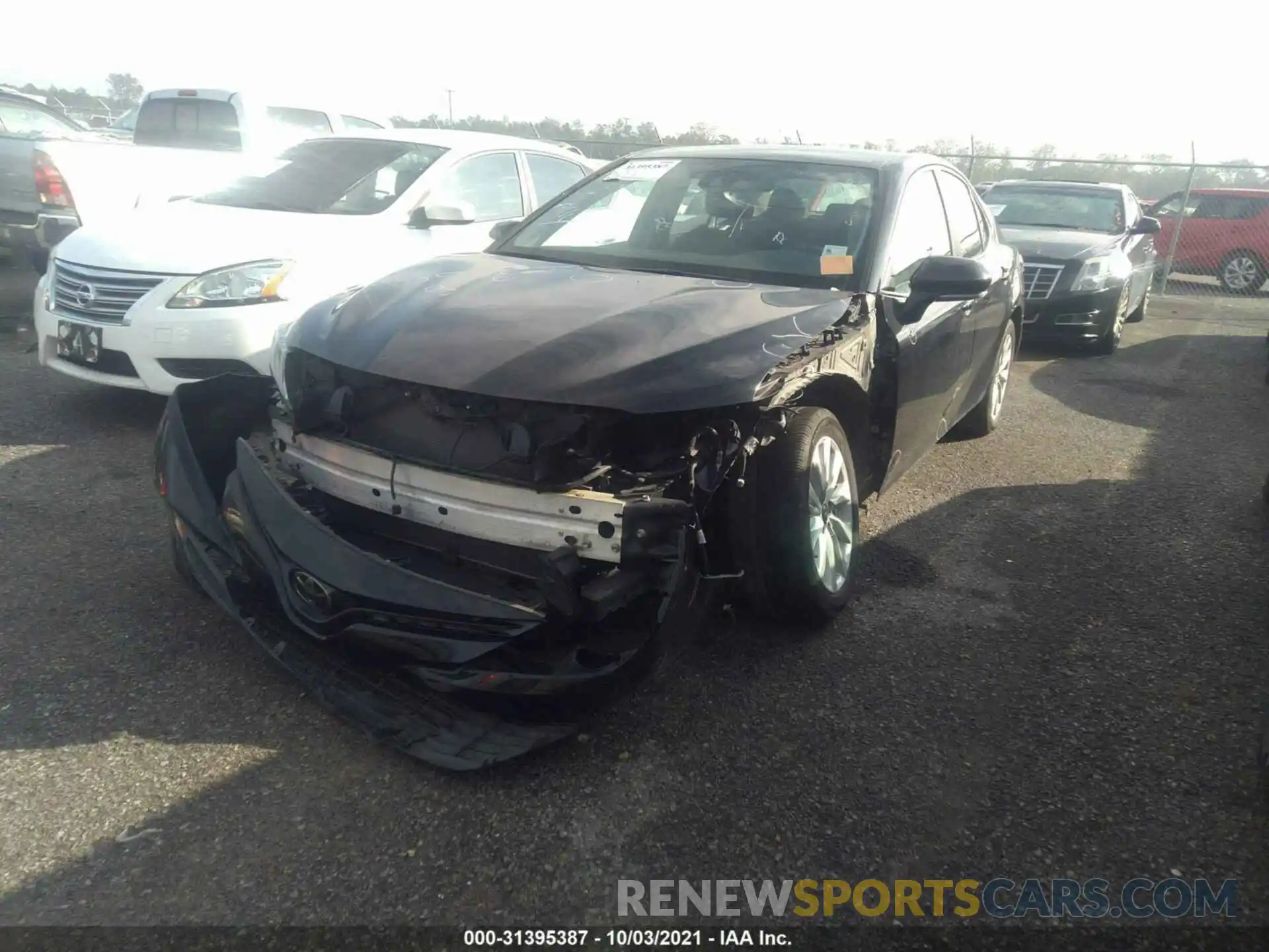 2 Photograph of a damaged car 4T1B11HK7KU187441 TOYOTA CAMRY 2019