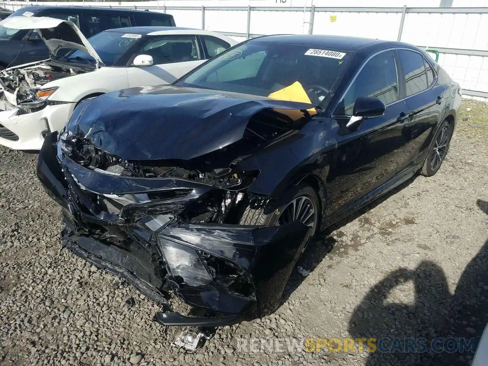 2 Photograph of a damaged car 4T1B11HK7KU188816 TOYOTA CAMRY 2019