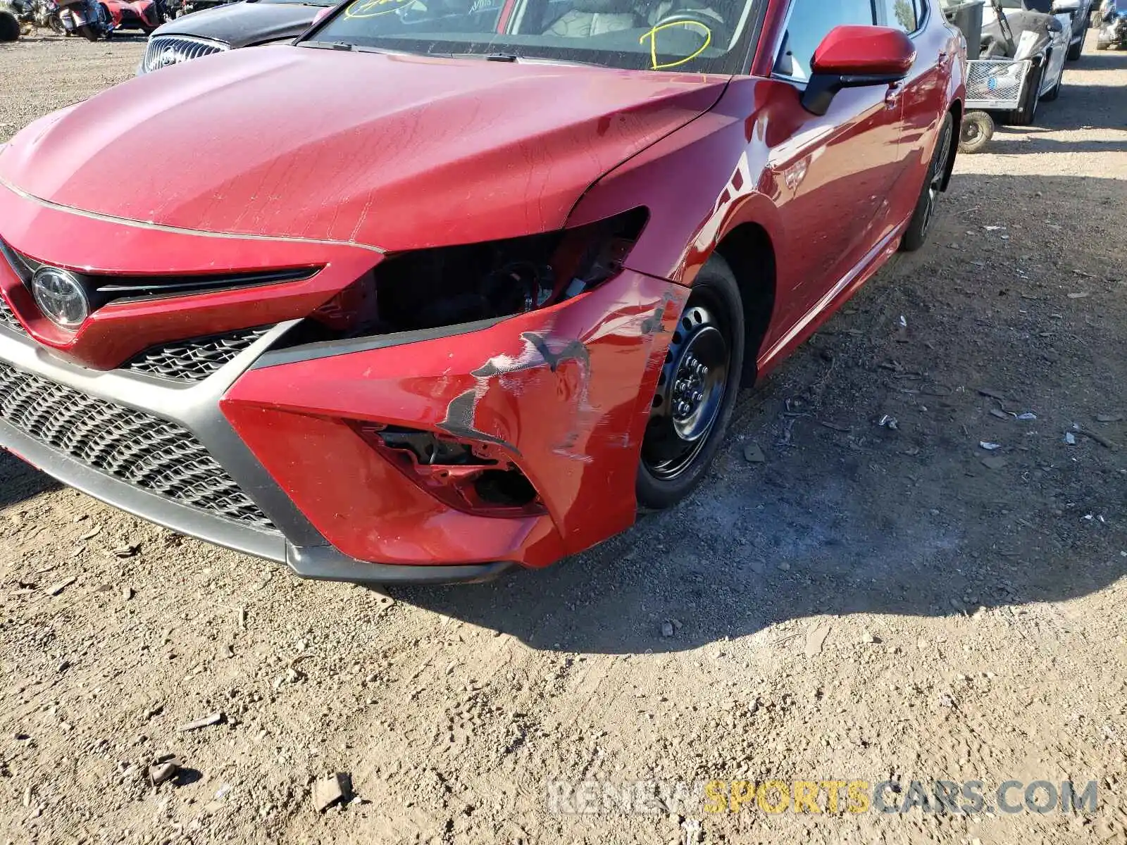 9 Photograph of a damaged car 4T1B11HK7KU188931 TOYOTA CAMRY 2019