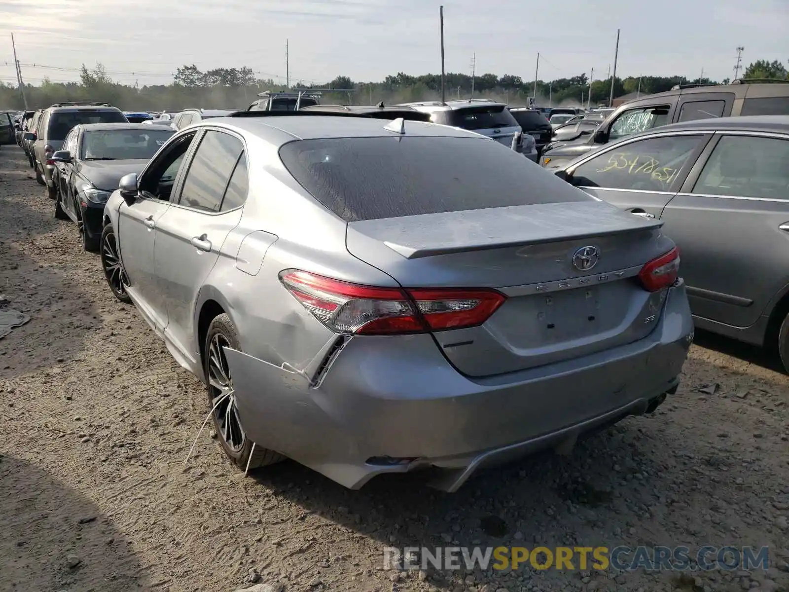 3 Photograph of a damaged car 4T1B11HK7KU190601 TOYOTA CAMRY 2019