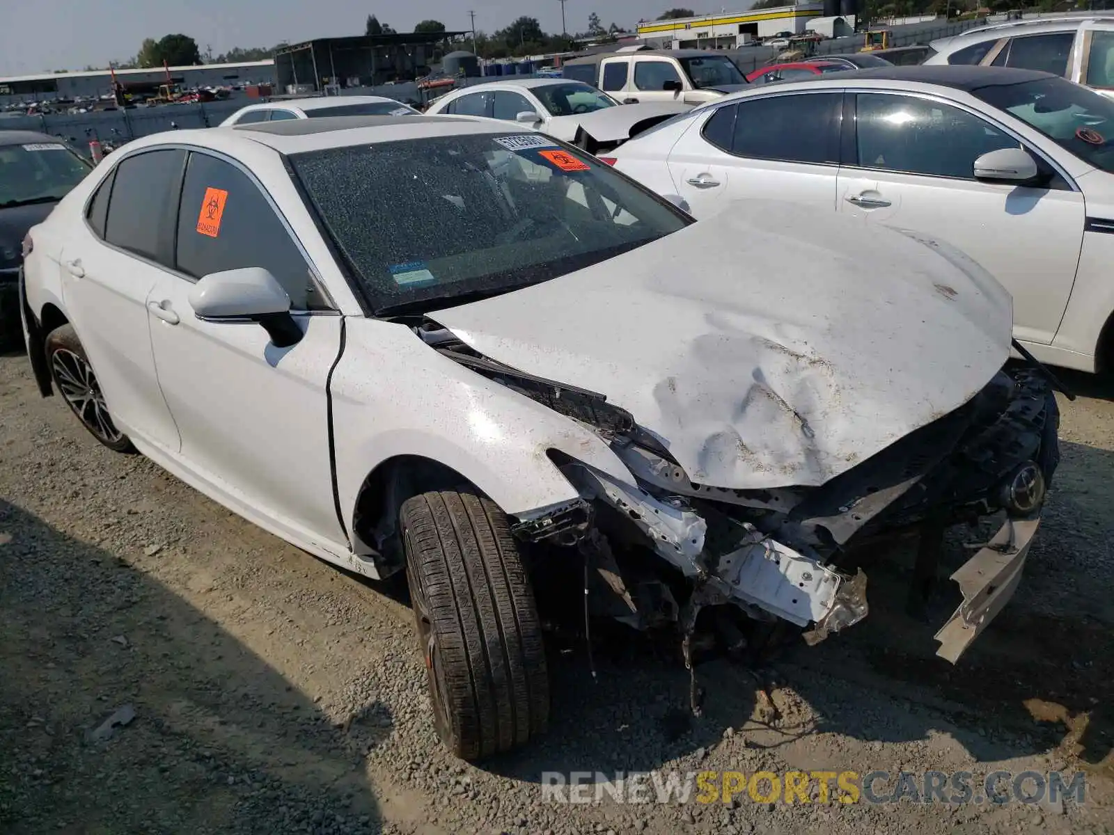 1 Photograph of a damaged car 4T1B11HK7KU191540 TOYOTA CAMRY 2019