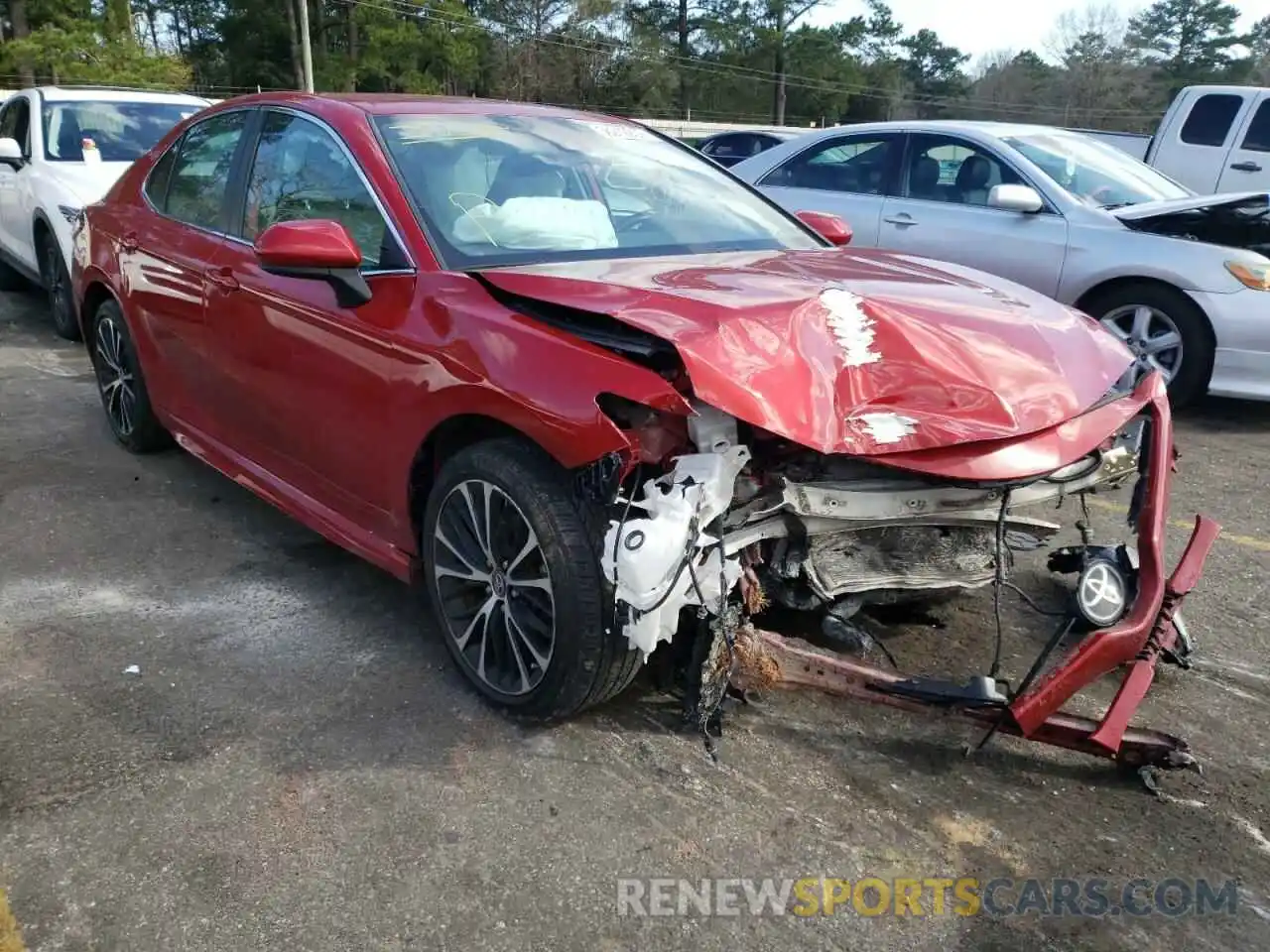 1 Photograph of a damaged car 4T1B11HK7KU191909 TOYOTA CAMRY 2019