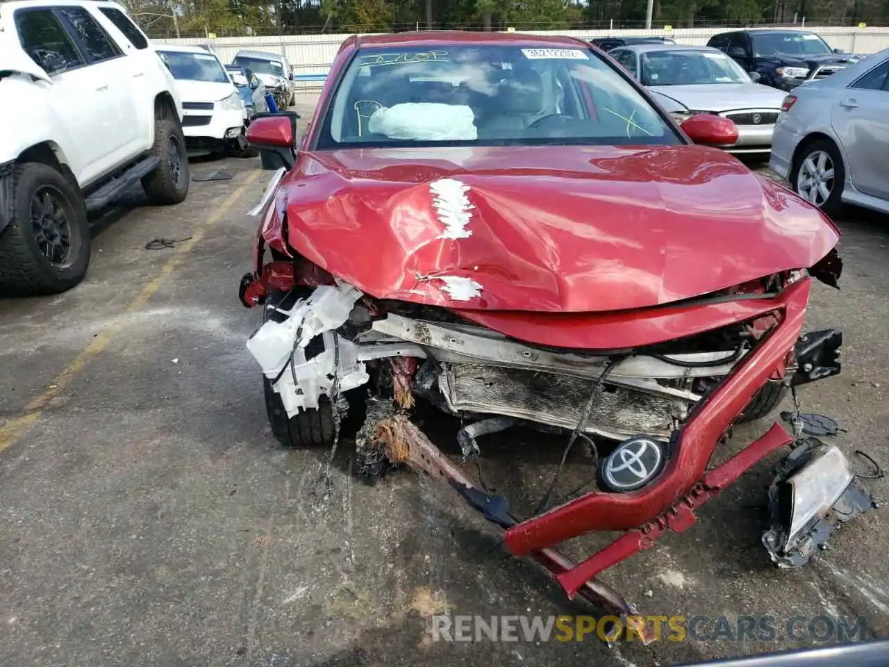 9 Photograph of a damaged car 4T1B11HK7KU191909 TOYOTA CAMRY 2019