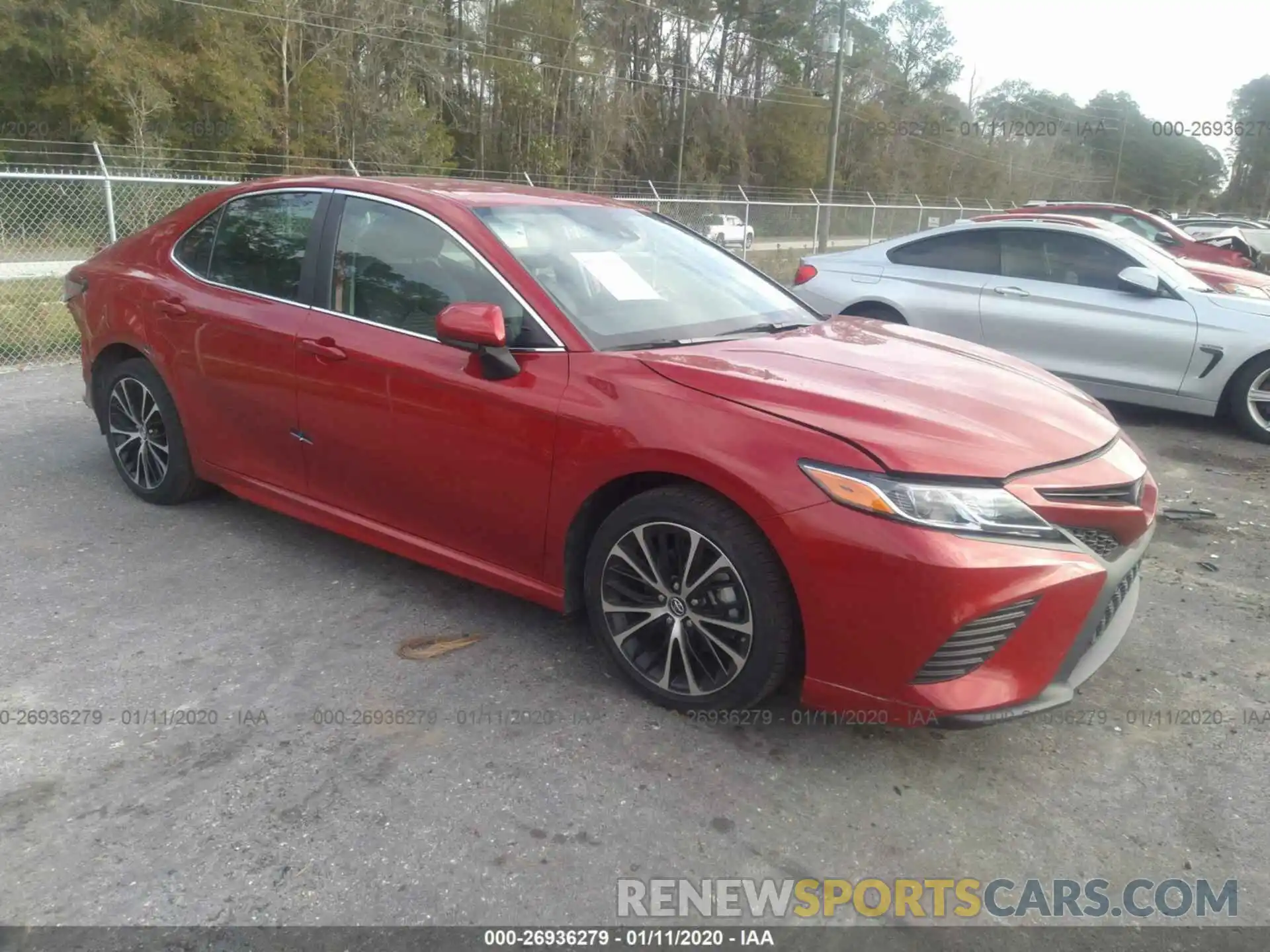 1 Photograph of a damaged car 4T1B11HK7KU193014 TOYOTA CAMRY 2019