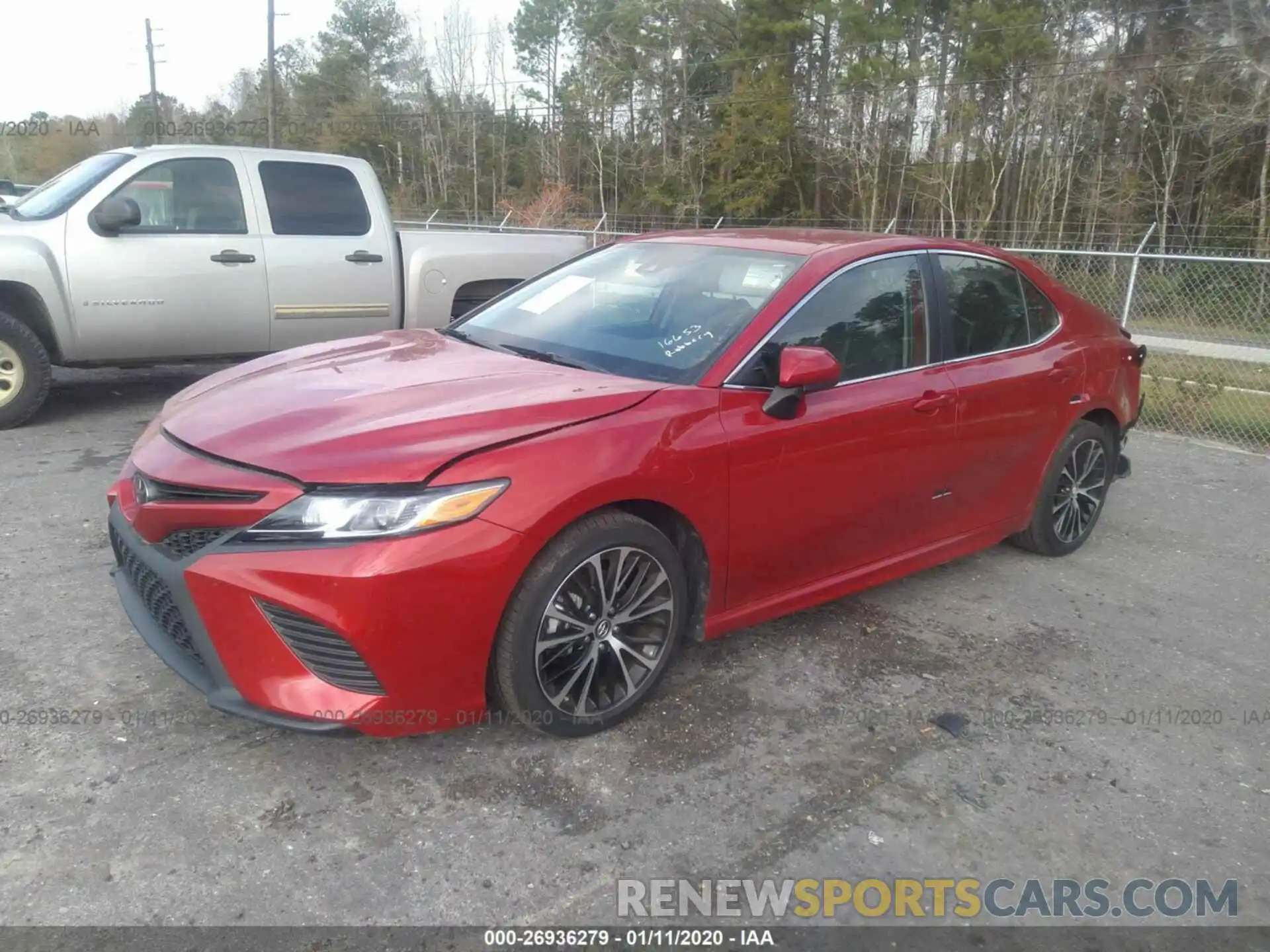 2 Photograph of a damaged car 4T1B11HK7KU193014 TOYOTA CAMRY 2019