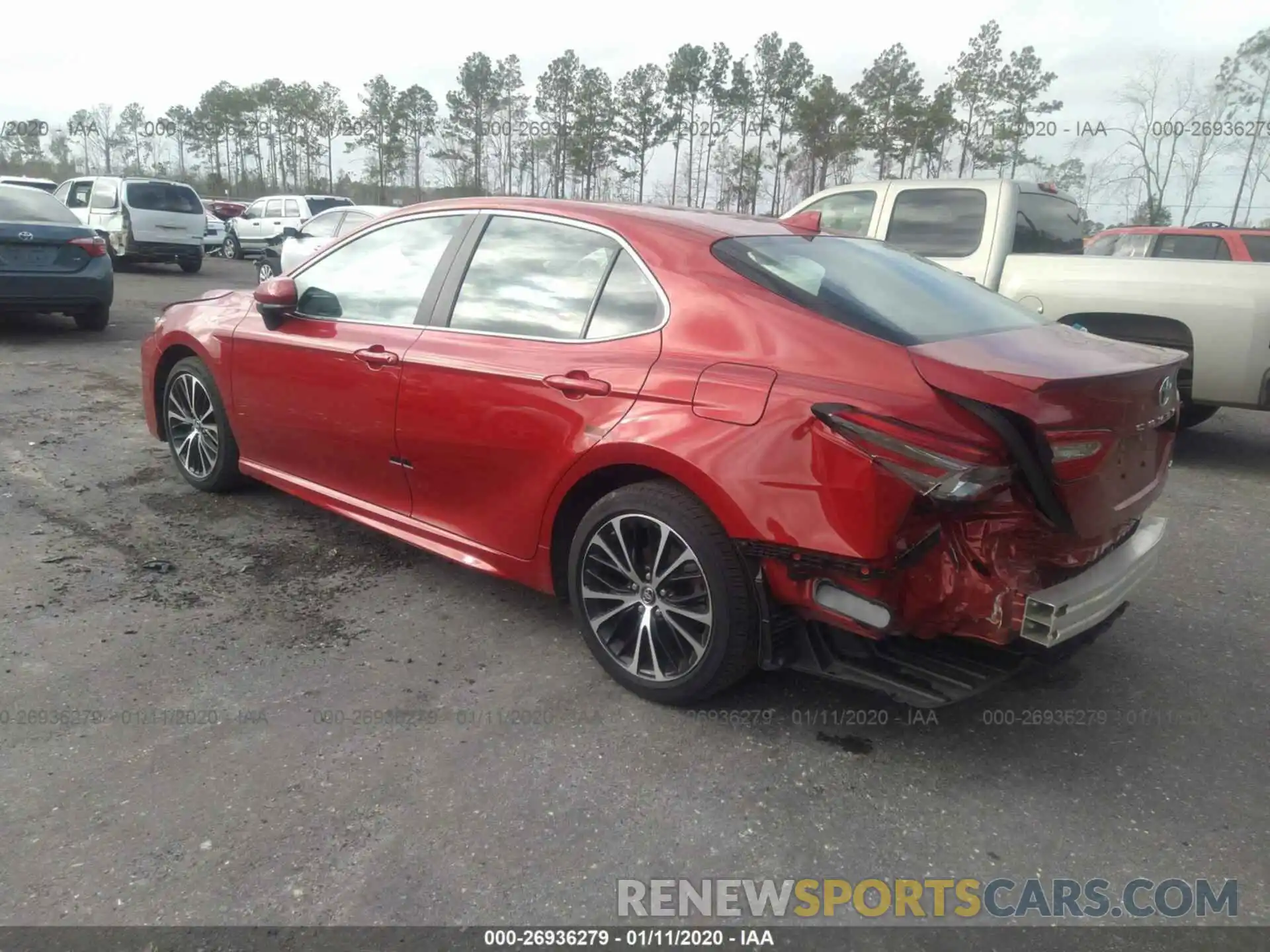 3 Photograph of a damaged car 4T1B11HK7KU193014 TOYOTA CAMRY 2019