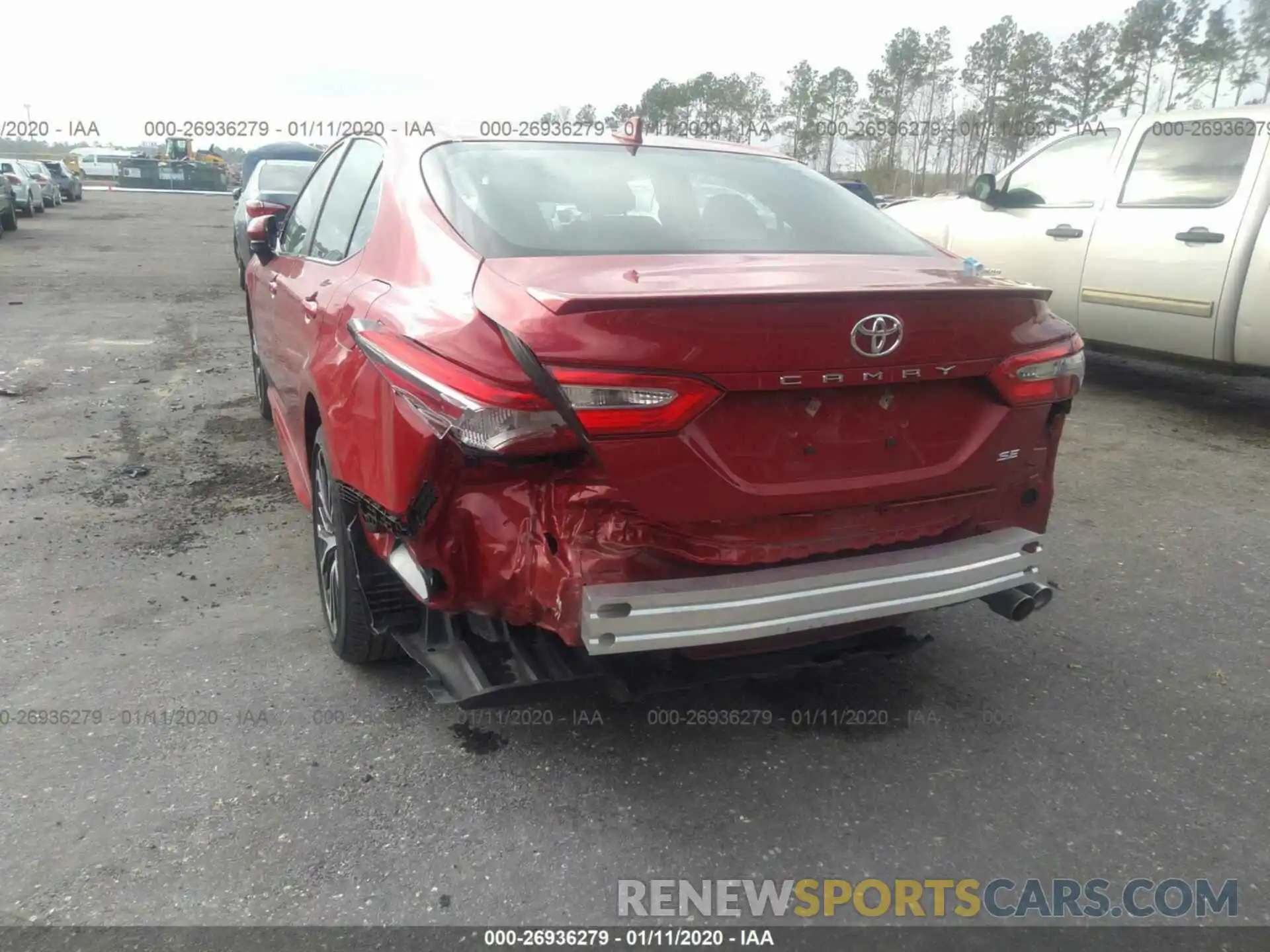 6 Photograph of a damaged car 4T1B11HK7KU193014 TOYOTA CAMRY 2019