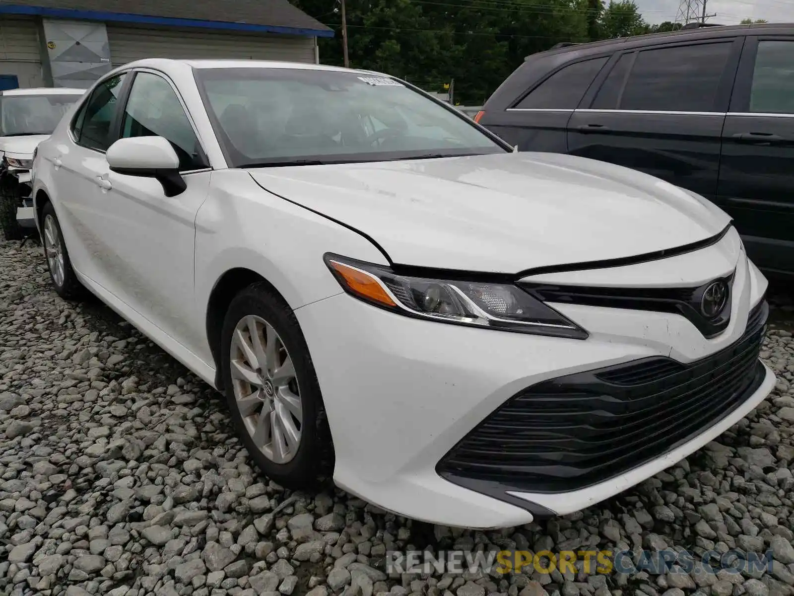 1 Photograph of a damaged car 4T1B11HK7KU193028 TOYOTA CAMRY 2019