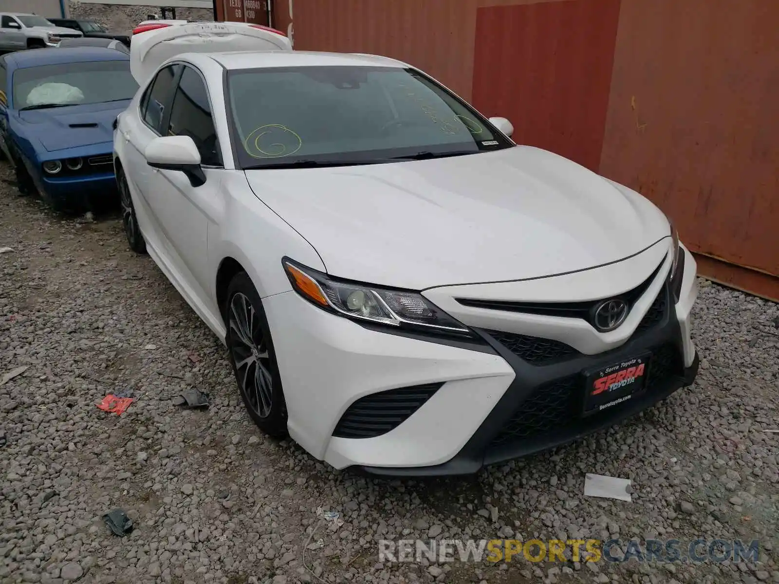 1 Photograph of a damaged car 4T1B11HK7KU193515 TOYOTA CAMRY 2019