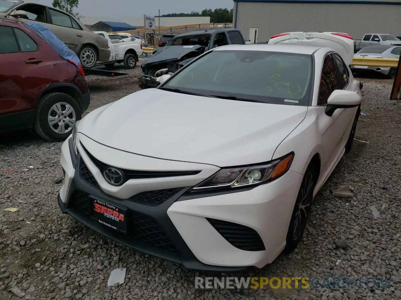 2 Photograph of a damaged car 4T1B11HK7KU193515 TOYOTA CAMRY 2019