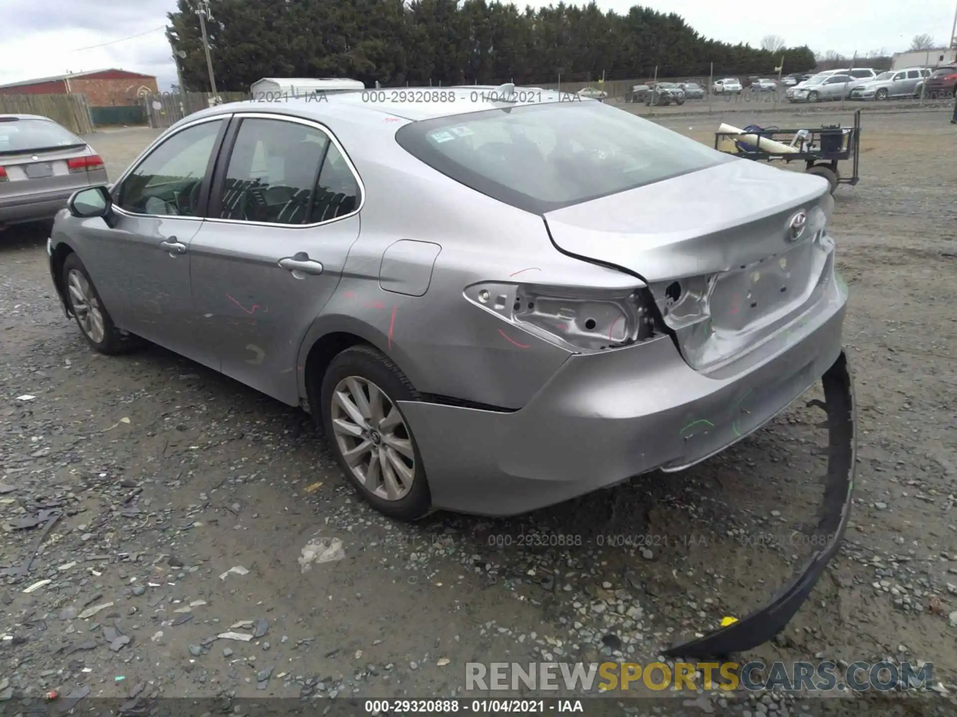 3 Photograph of a damaged car 4T1B11HK7KU194115 TOYOTA CAMRY 2019