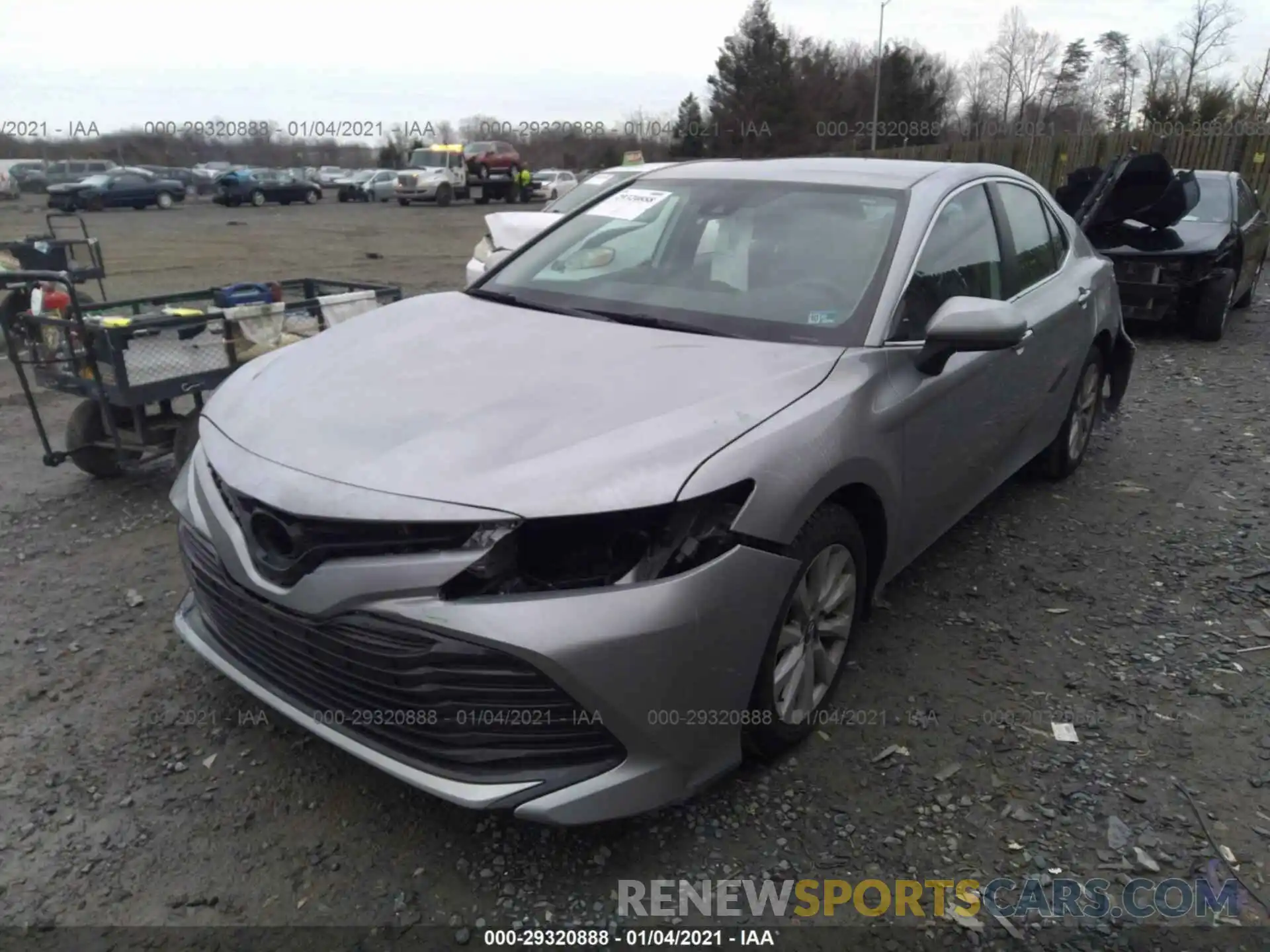 6 Photograph of a damaged car 4T1B11HK7KU194115 TOYOTA CAMRY 2019