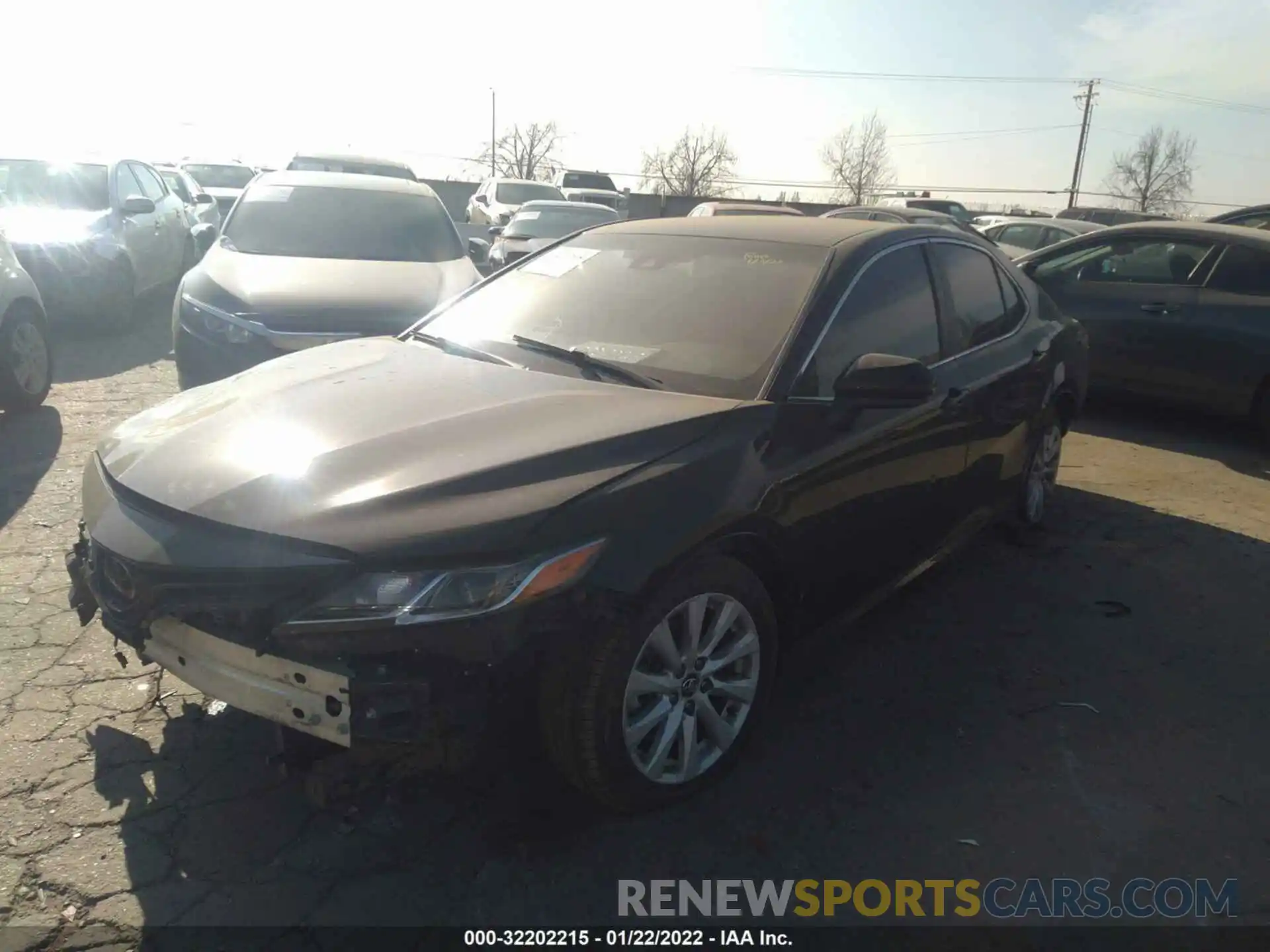 2 Photograph of a damaged car 4T1B11HK7KU195748 TOYOTA CAMRY 2019