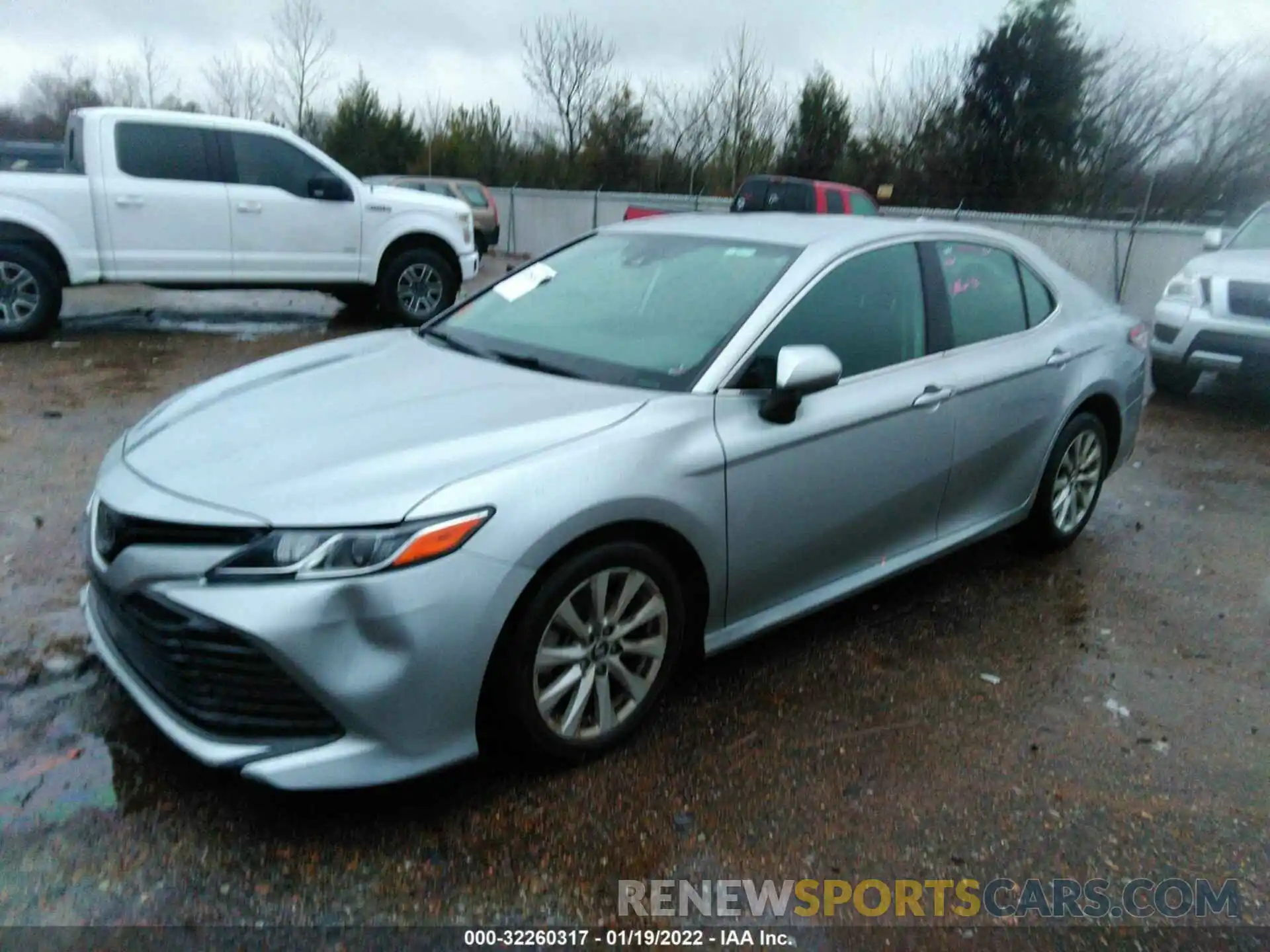 2 Photograph of a damaged car 4T1B11HK7KU196298 TOYOTA CAMRY 2019