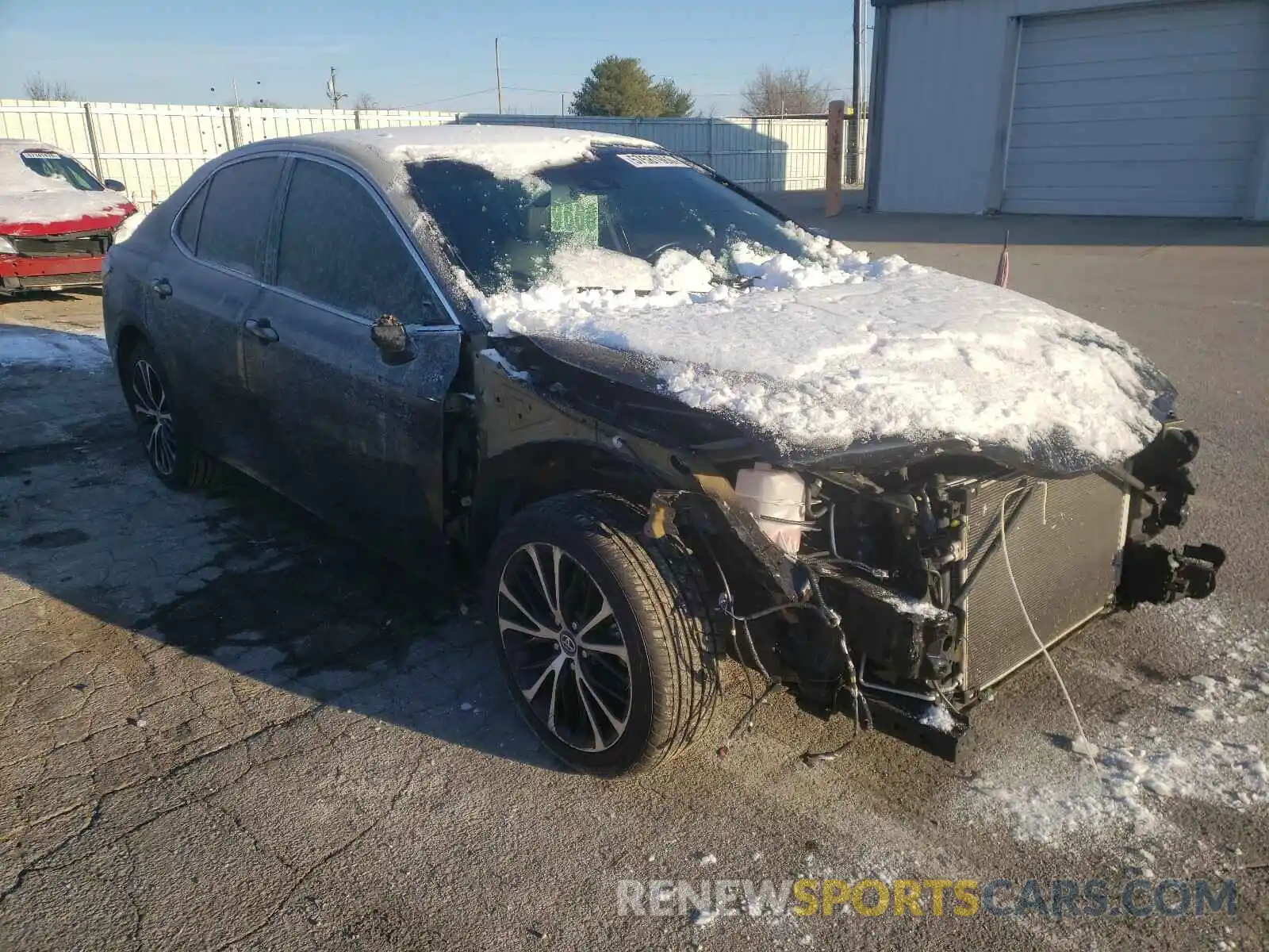 1 Photograph of a damaged car 4T1B11HK7KU196558 TOYOTA CAMRY 2019