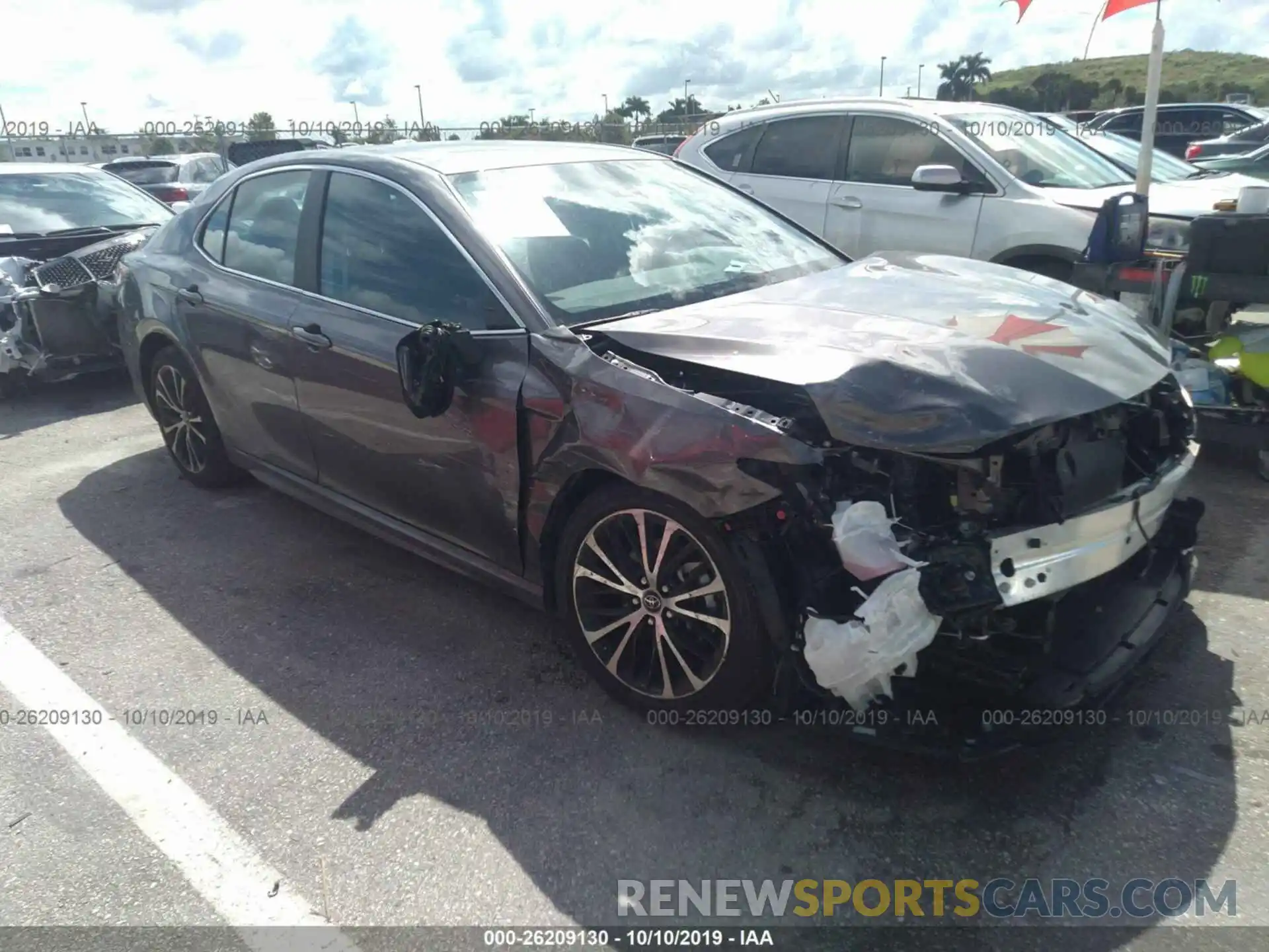 1 Photograph of a damaged car 4T1B11HK7KU196978 TOYOTA CAMRY 2019