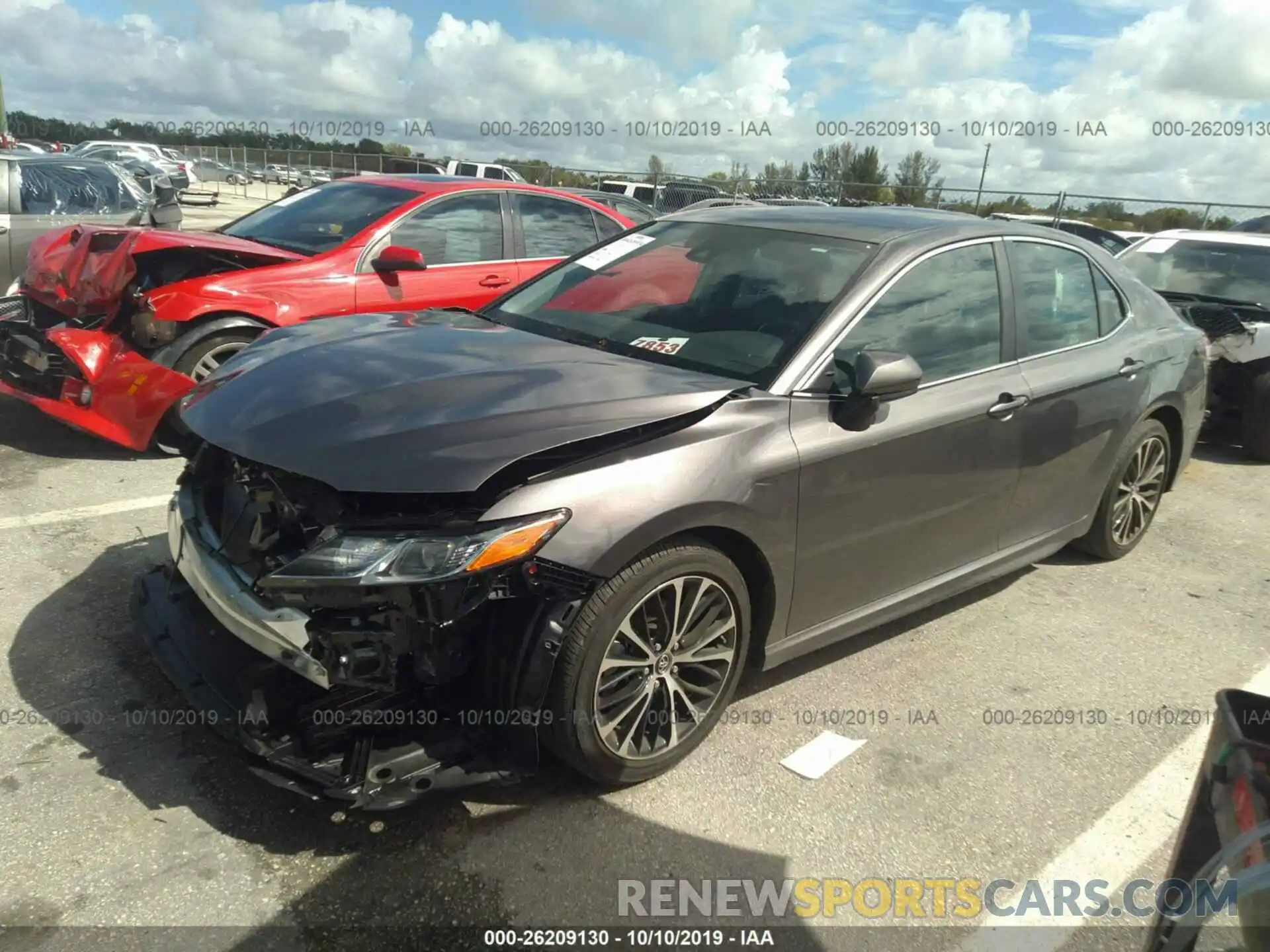 2 Photograph of a damaged car 4T1B11HK7KU196978 TOYOTA CAMRY 2019