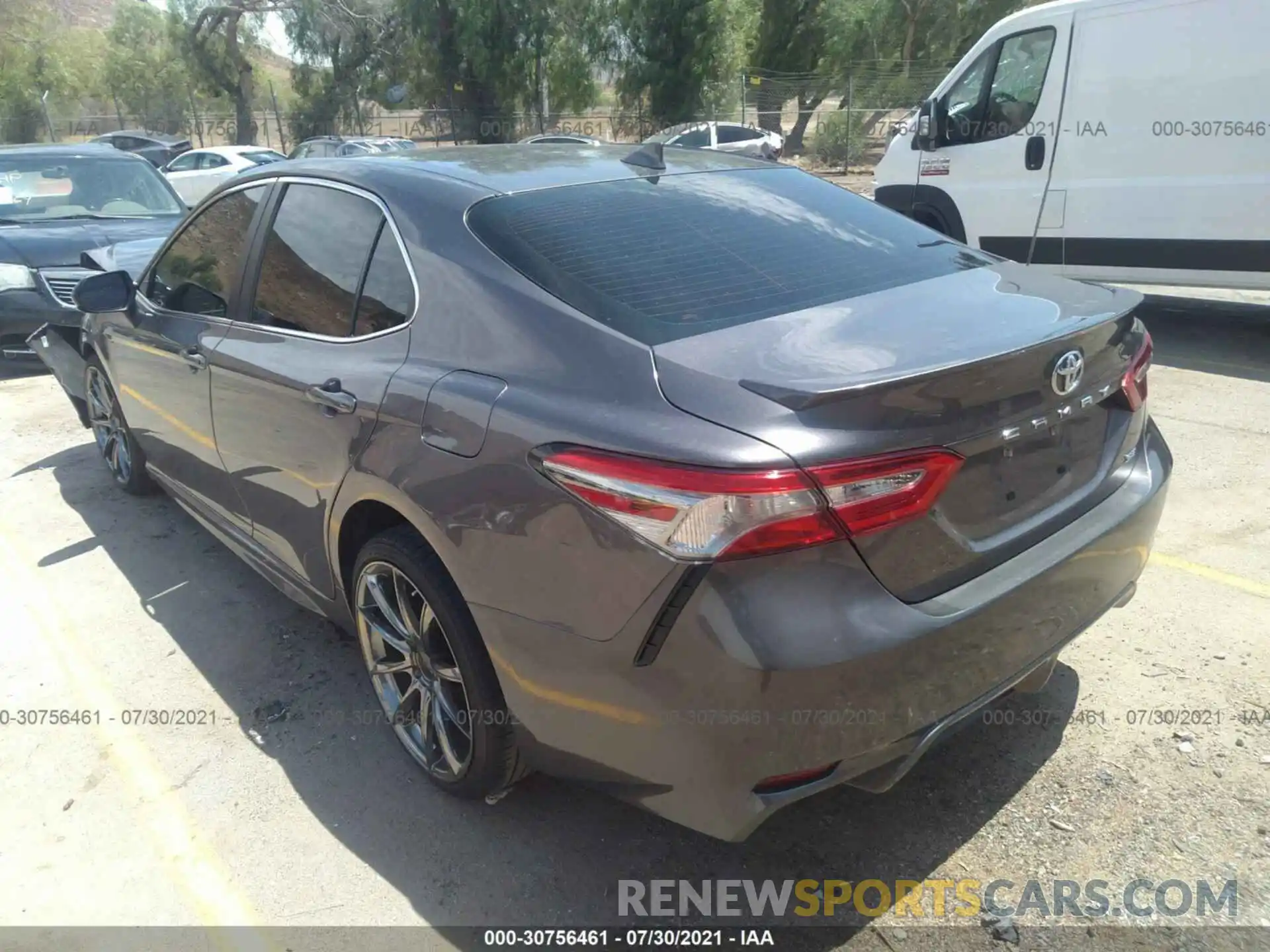 3 Photograph of a damaged car 4T1B11HK7KU198116 TOYOTA CAMRY 2019