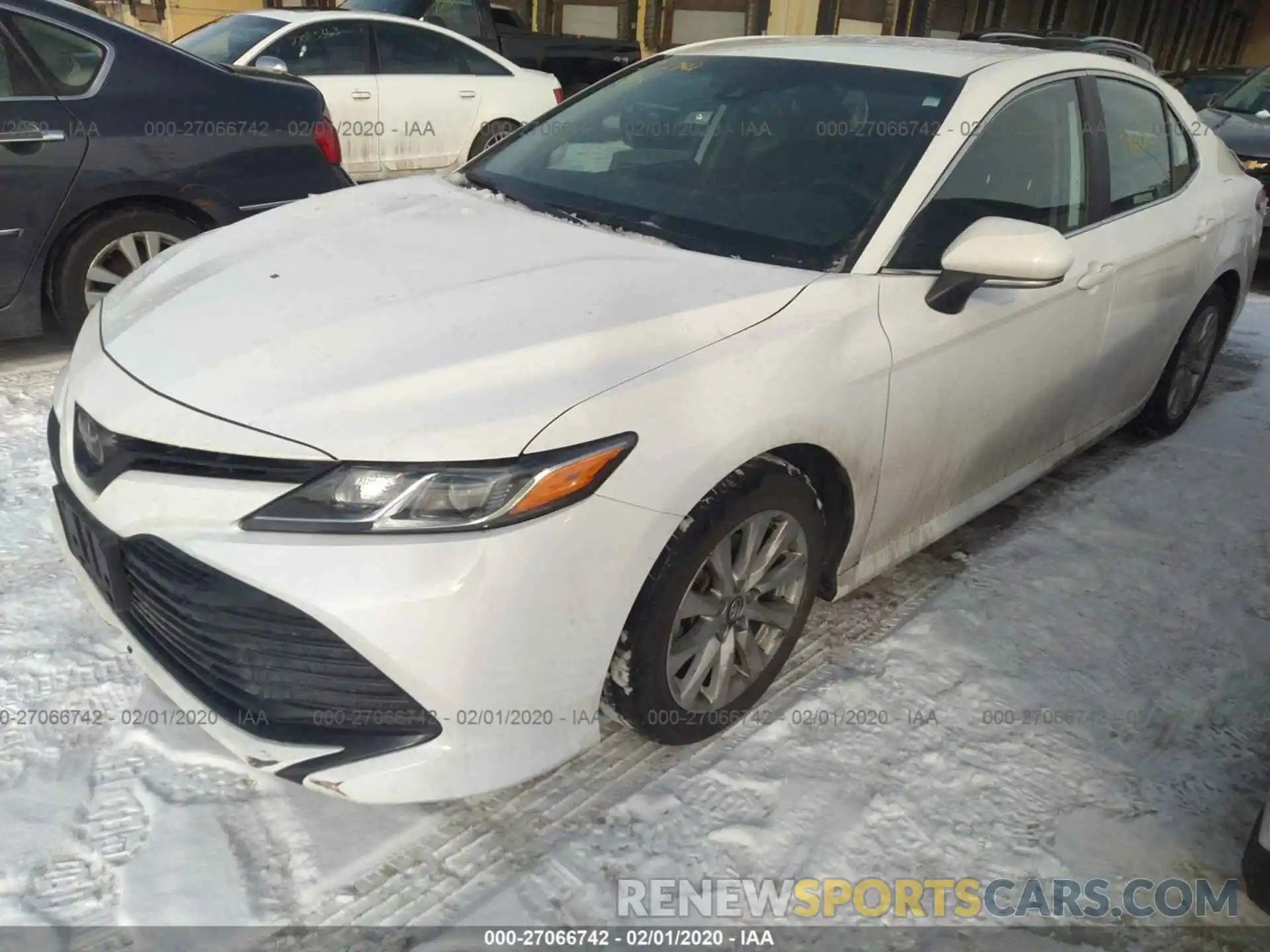 2 Photograph of a damaged car 4T1B11HK7KU198133 TOYOTA CAMRY 2019