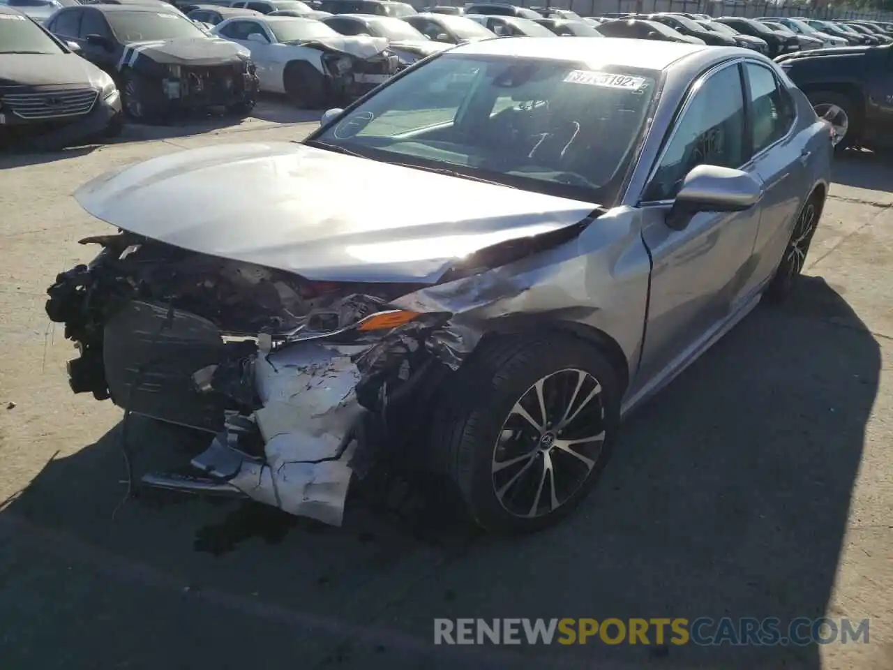 2 Photograph of a damaged car 4T1B11HK7KU198682 TOYOTA CAMRY 2019