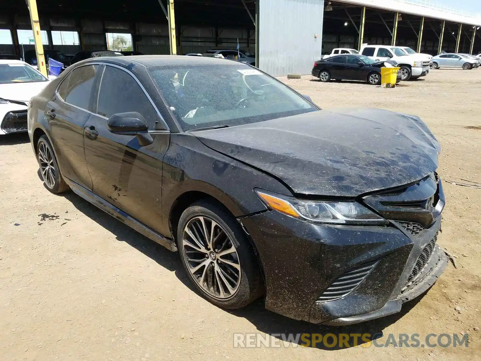 1 Photograph of a damaged car 4T1B11HK7KU199301 TOYOTA CAMRY 2019