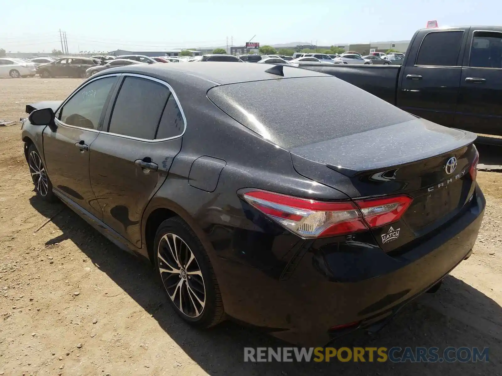 3 Photograph of a damaged car 4T1B11HK7KU199301 TOYOTA CAMRY 2019