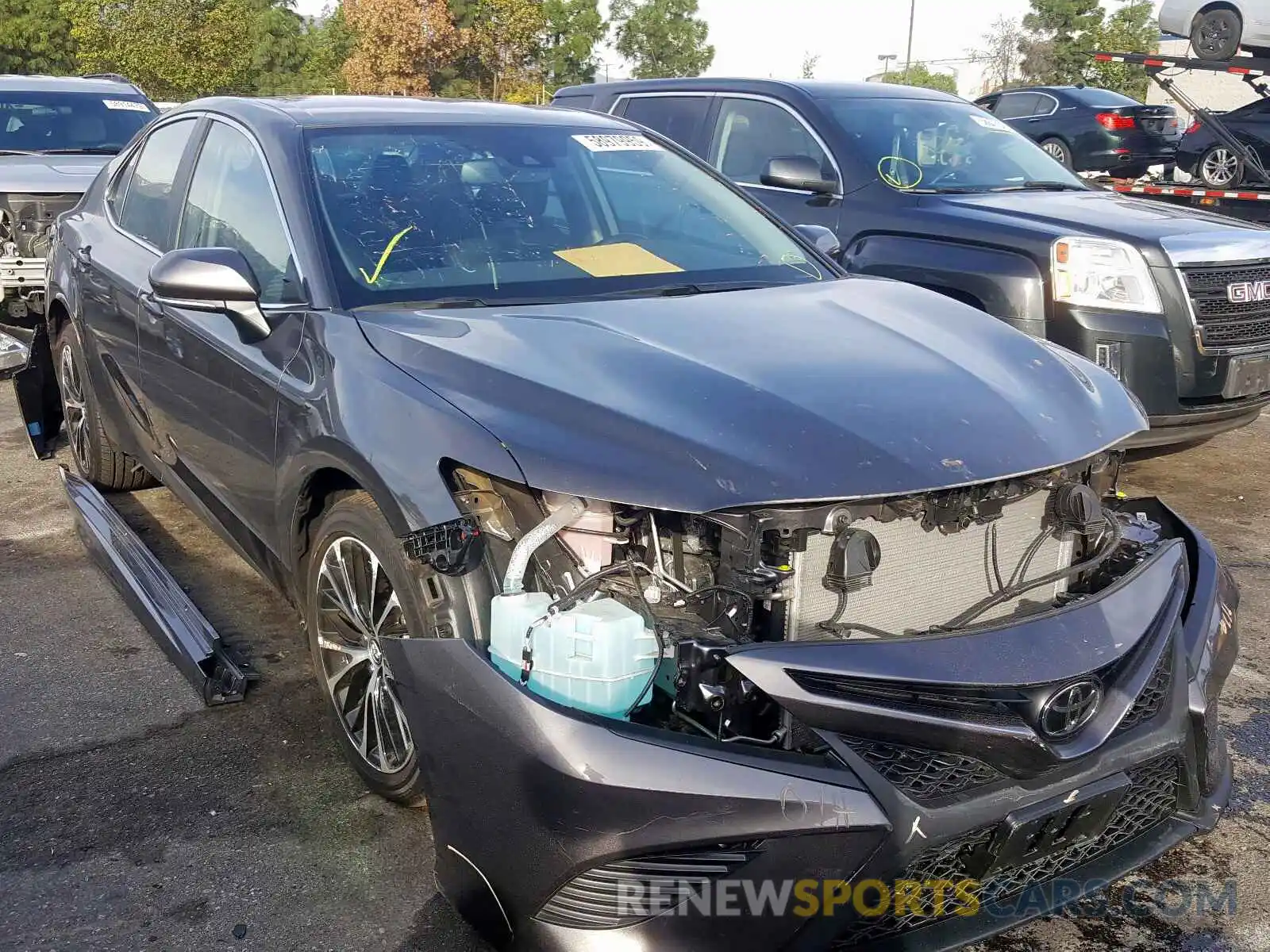 1 Photograph of a damaged car 4T1B11HK7KU199380 TOYOTA CAMRY 2019