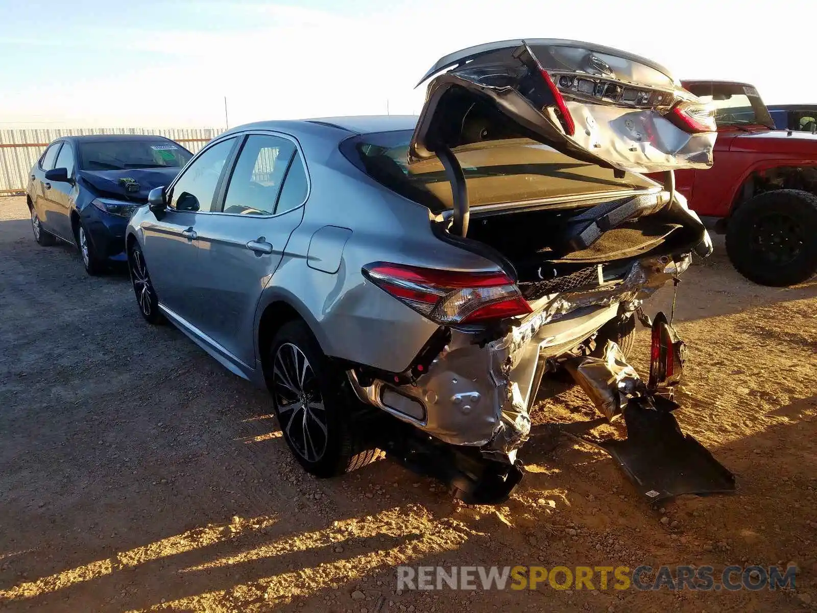 3 Photograph of a damaged car 4T1B11HK7KU199900 TOYOTA CAMRY 2019