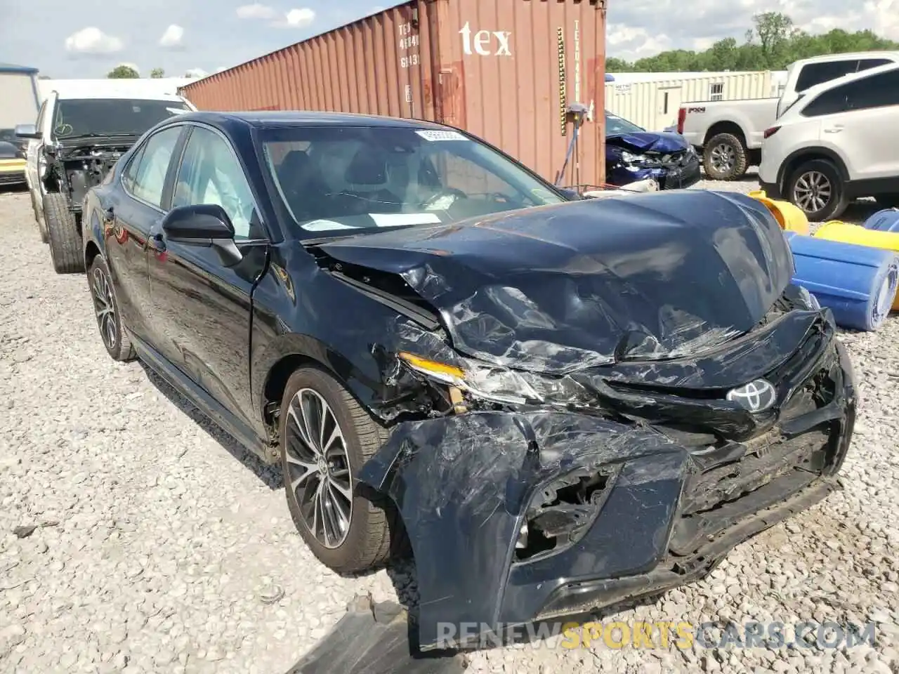 1 Photograph of a damaged car 4T1B11HK7KU200026 TOYOTA CAMRY 2019