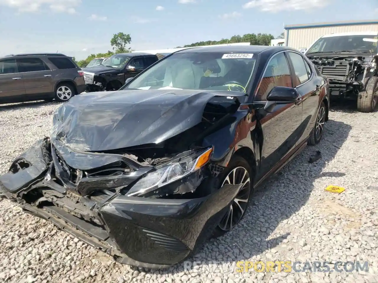 2 Photograph of a damaged car 4T1B11HK7KU200026 TOYOTA CAMRY 2019