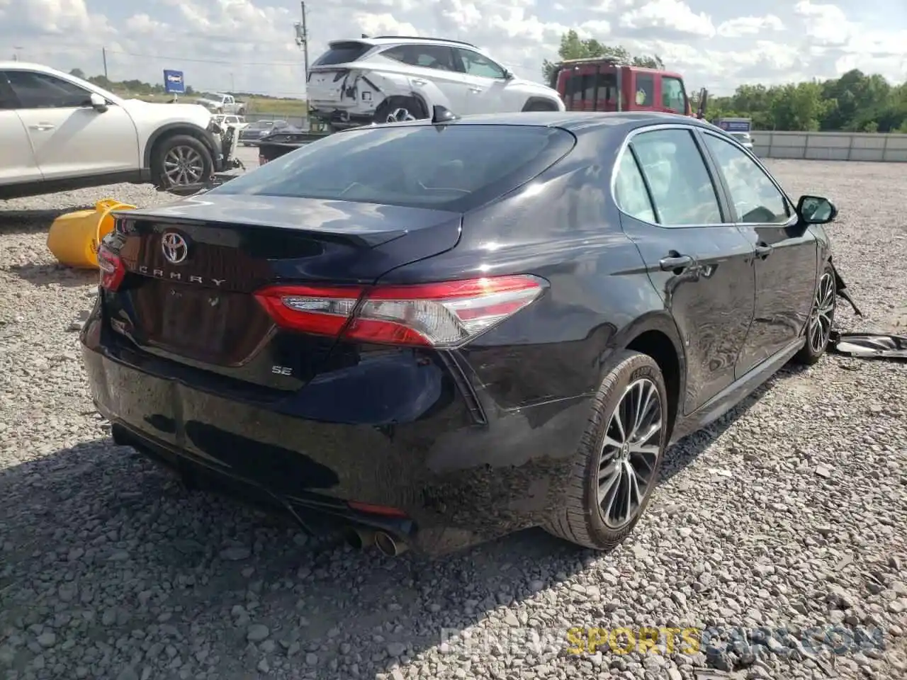 4 Photograph of a damaged car 4T1B11HK7KU200026 TOYOTA CAMRY 2019