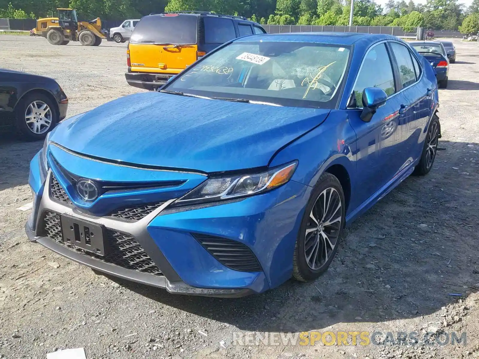 2 Photograph of a damaged car 4T1B11HK7KU200060 TOYOTA CAMRY 2019