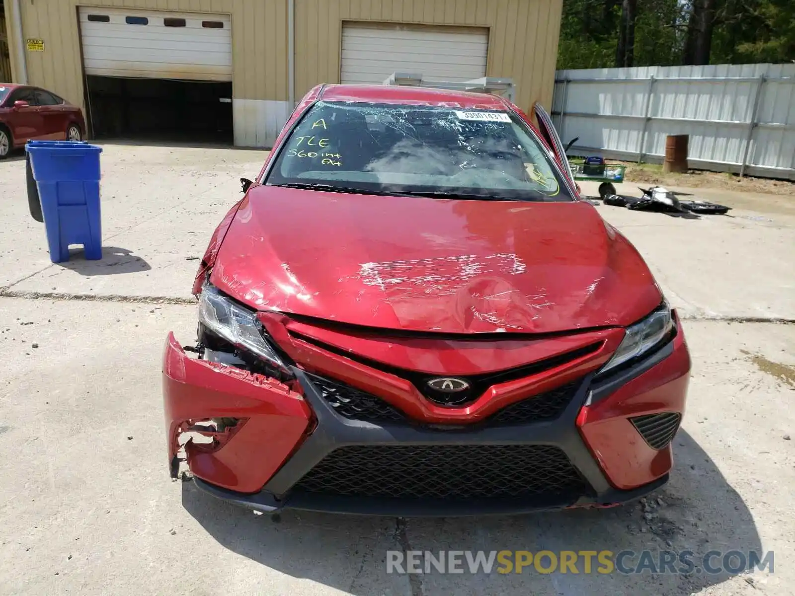 9 Photograph of a damaged car 4T1B11HK7KU200334 TOYOTA CAMRY 2019