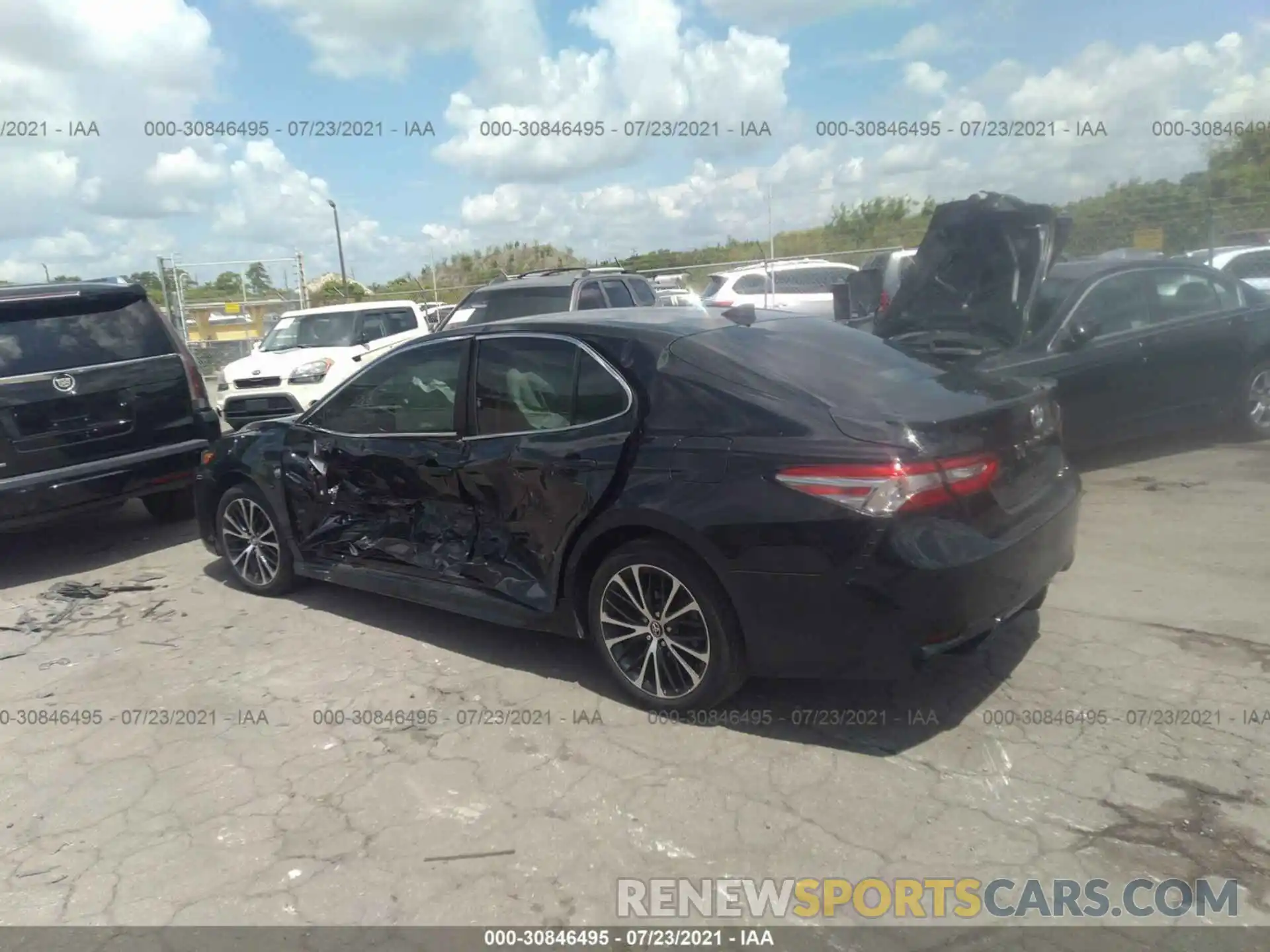 3 Photograph of a damaged car 4T1B11HK7KU200379 TOYOTA CAMRY 2019