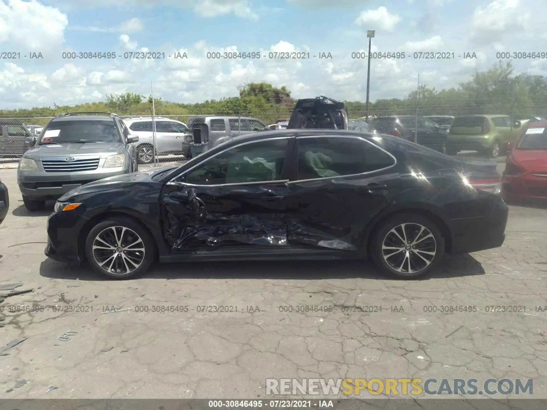 6 Photograph of a damaged car 4T1B11HK7KU200379 TOYOTA CAMRY 2019