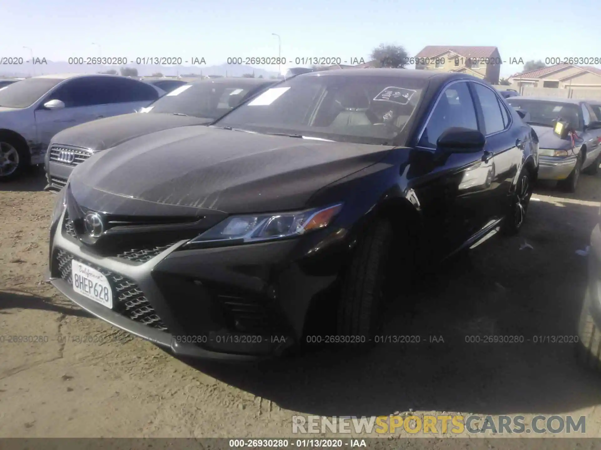 2 Photograph of a damaged car 4T1B11HK7KU202245 TOYOTA CAMRY 2019