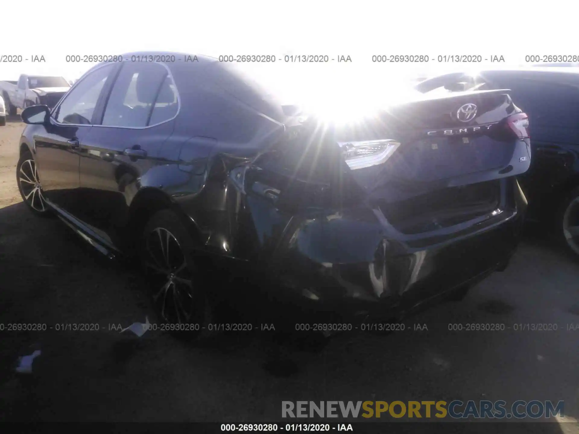 3 Photograph of a damaged car 4T1B11HK7KU202245 TOYOTA CAMRY 2019