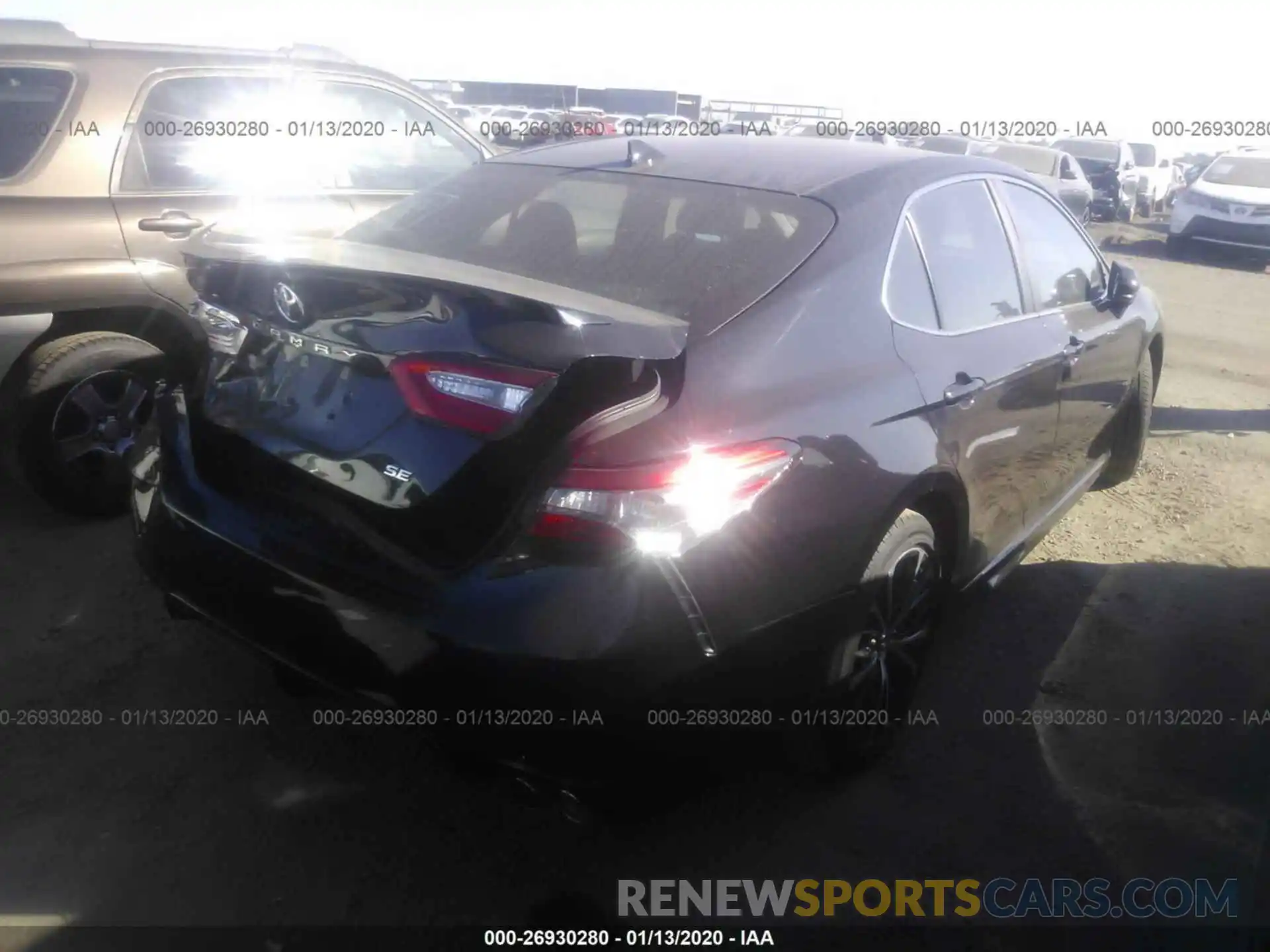 4 Photograph of a damaged car 4T1B11HK7KU202245 TOYOTA CAMRY 2019