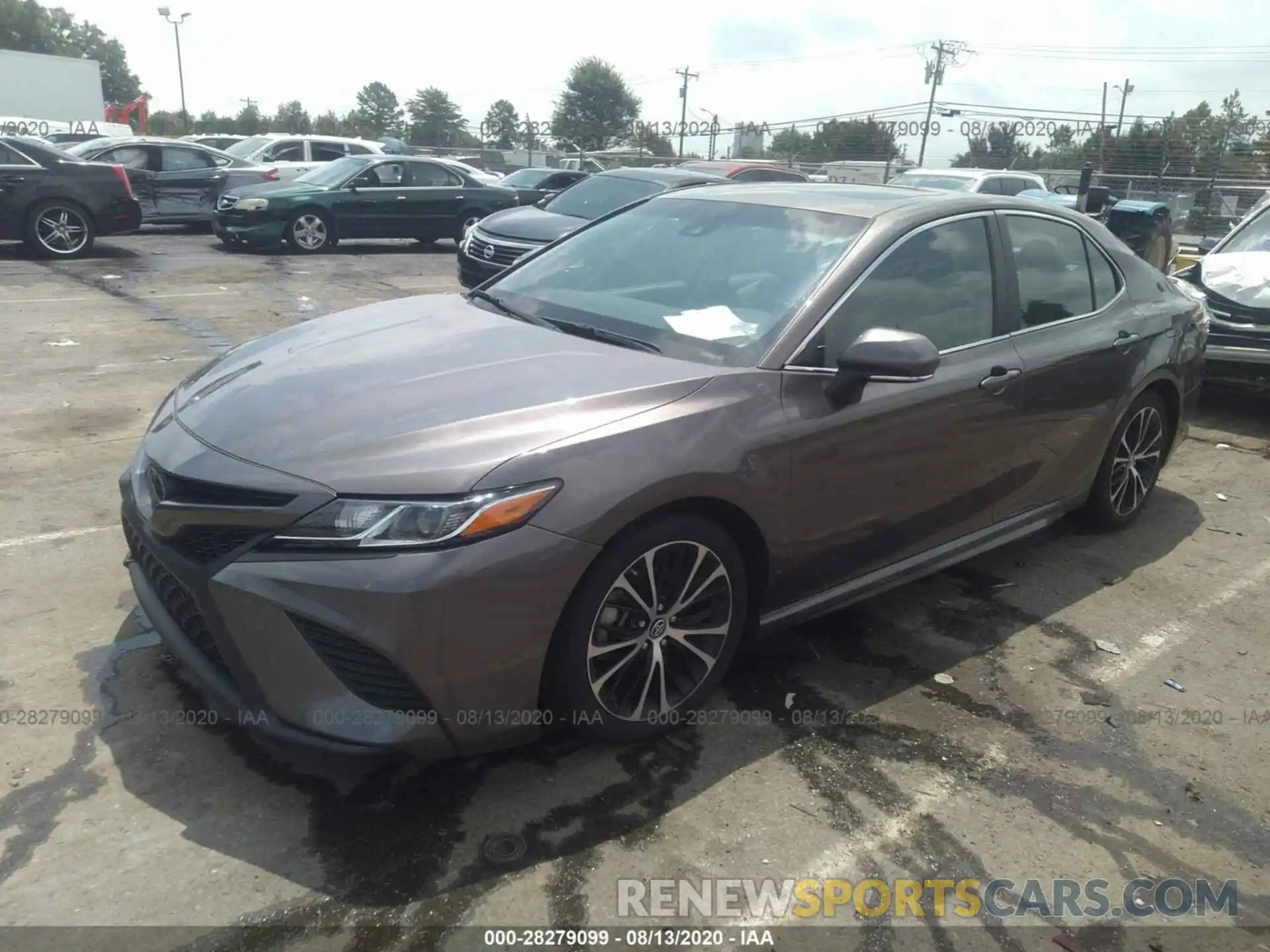 2 Photograph of a damaged car 4T1B11HK7KU205386 TOYOTA CAMRY 2019