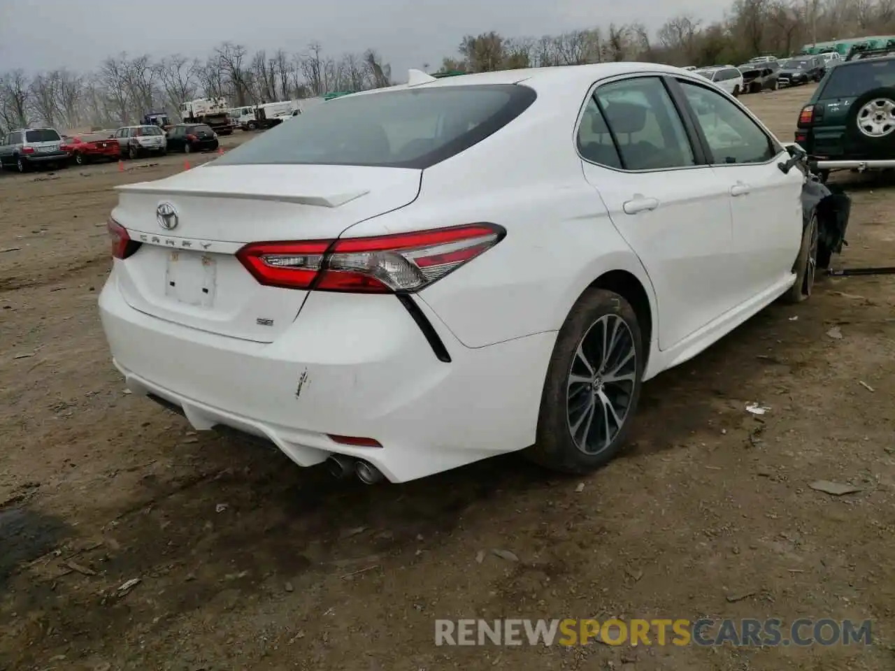 4 Photograph of a damaged car 4T1B11HK7KU205498 TOYOTA CAMRY 2019