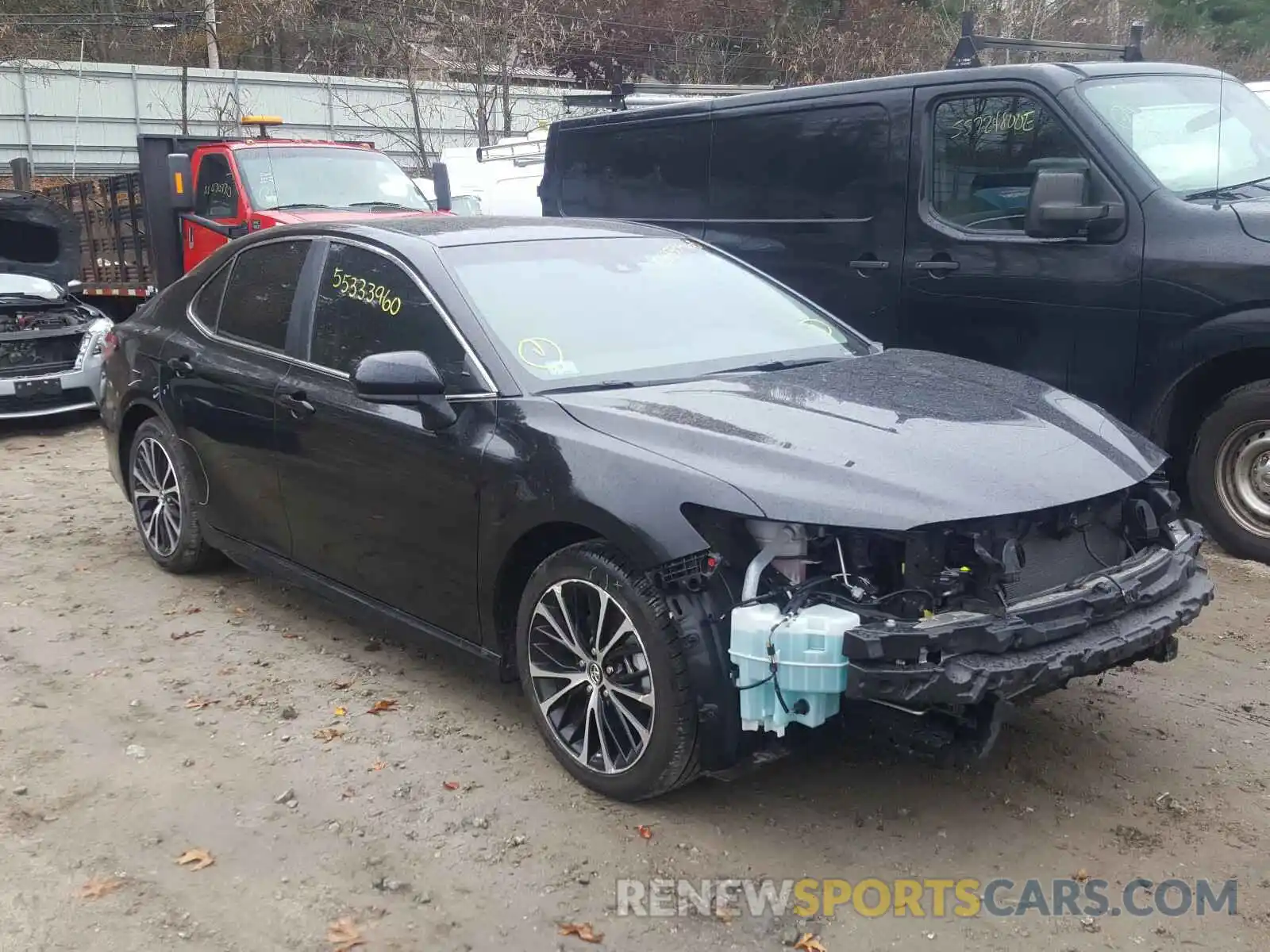 1 Photograph of a damaged car 4T1B11HK7KU205629 TOYOTA CAMRY 2019