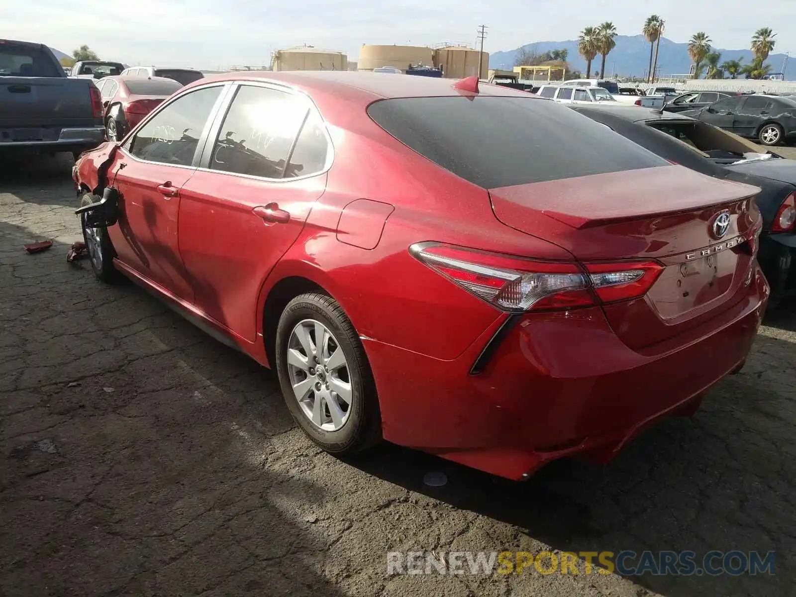 3 Photograph of a damaged car 4T1B11HK7KU205937 TOYOTA CAMRY 2019