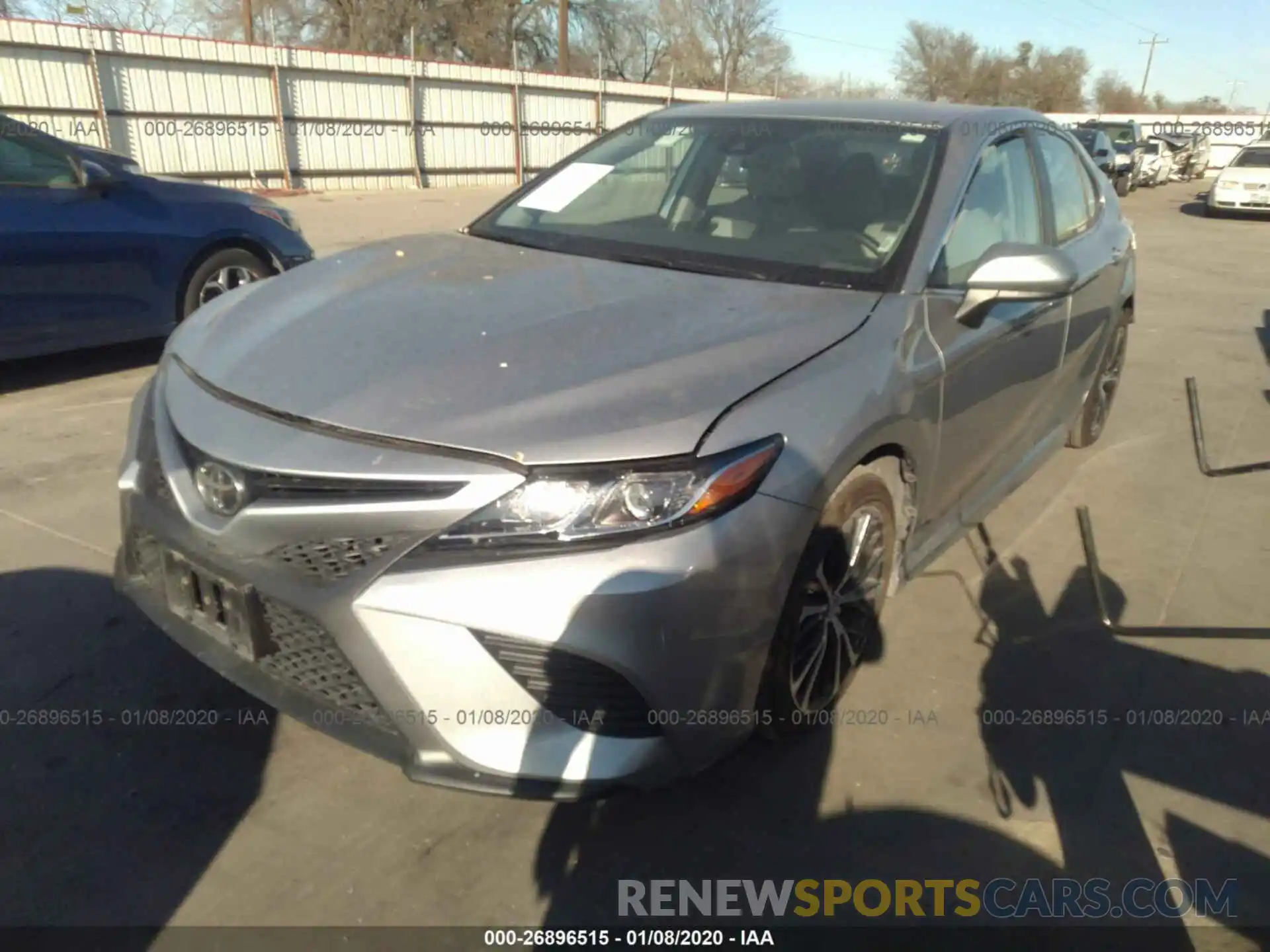 2 Photograph of a damaged car 4T1B11HK7KU206103 TOYOTA CAMRY 2019