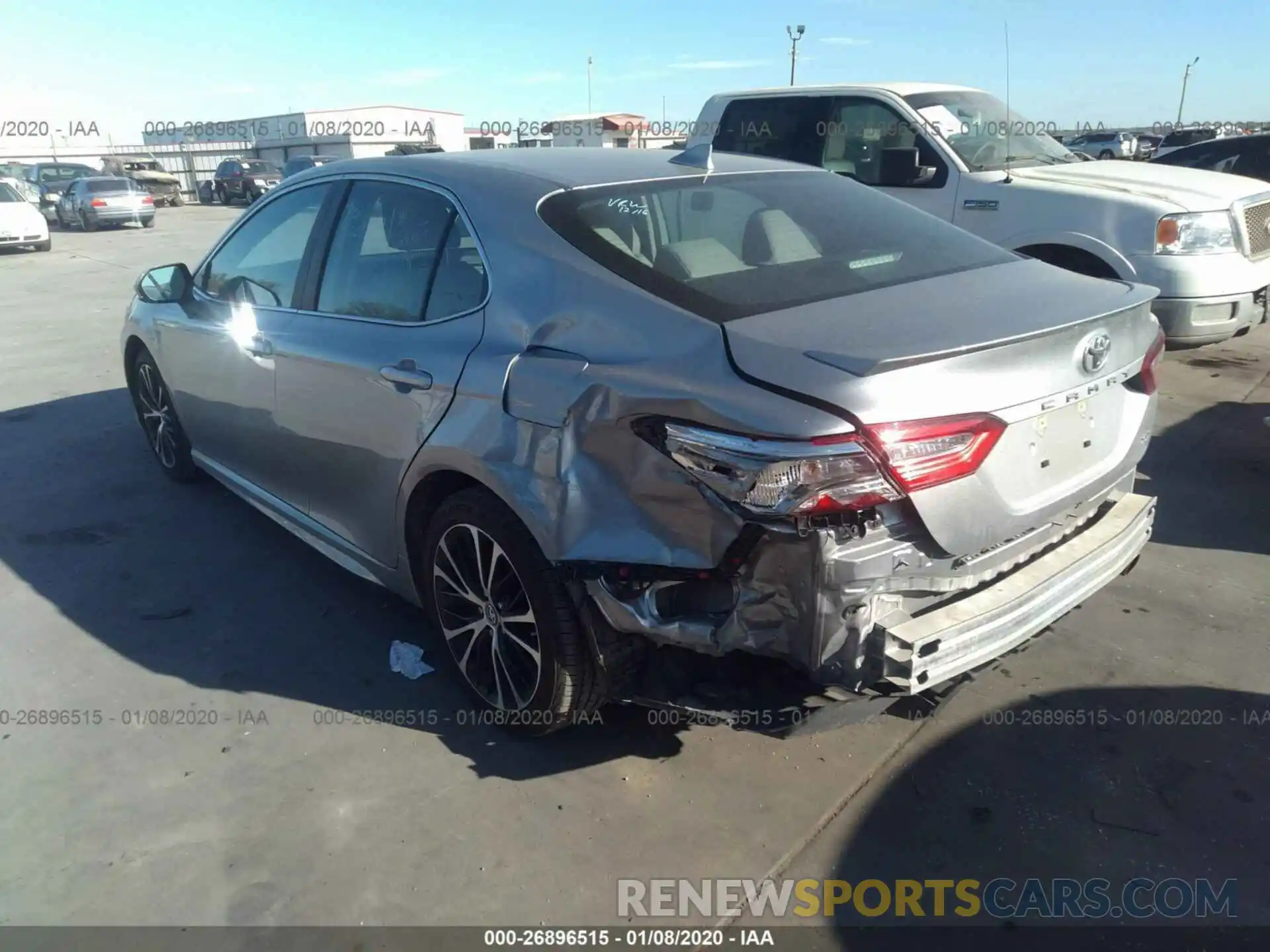 3 Photograph of a damaged car 4T1B11HK7KU206103 TOYOTA CAMRY 2019