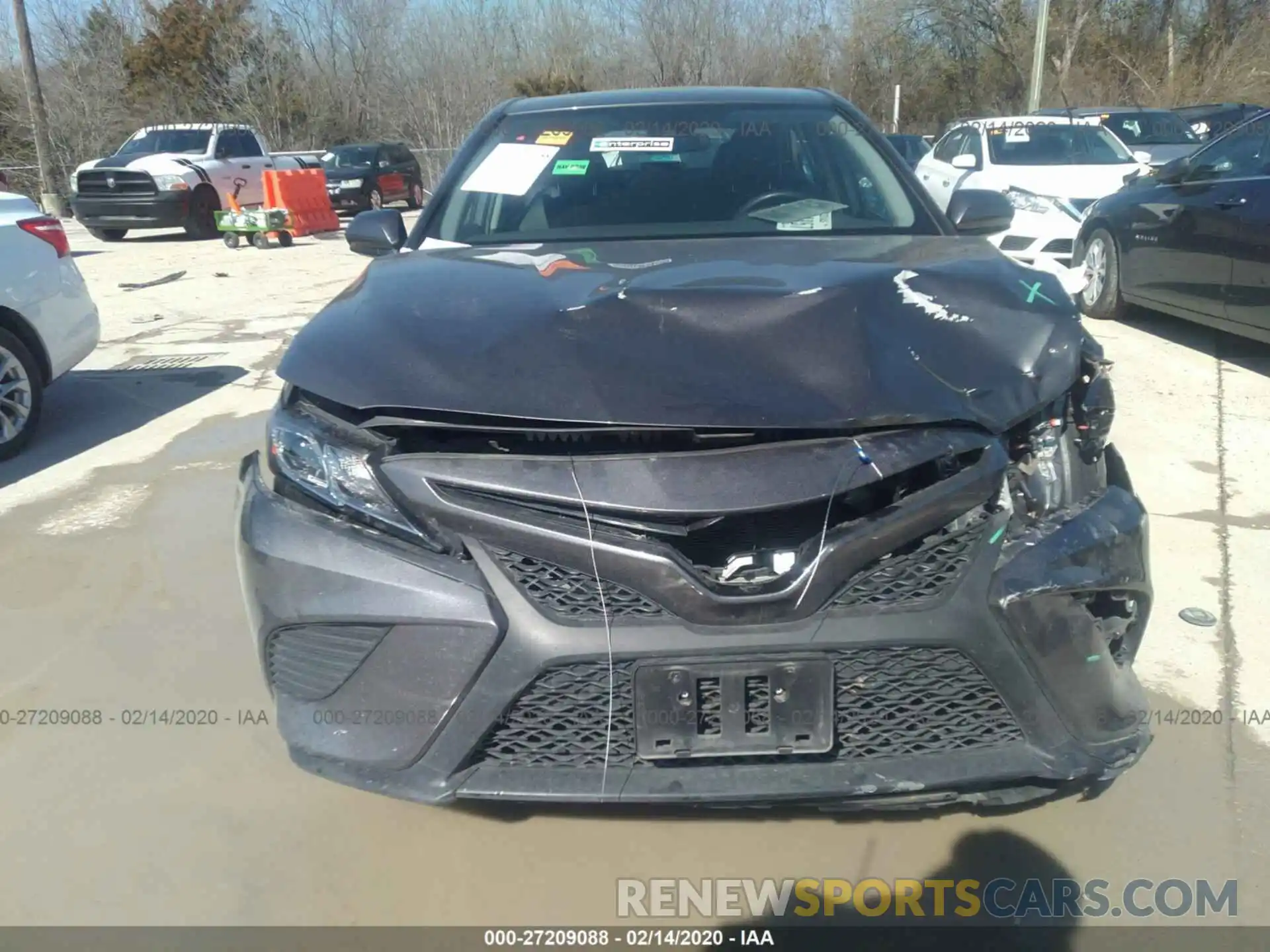 6 Photograph of a damaged car 4T1B11HK7KU206201 TOYOTA CAMRY 2019