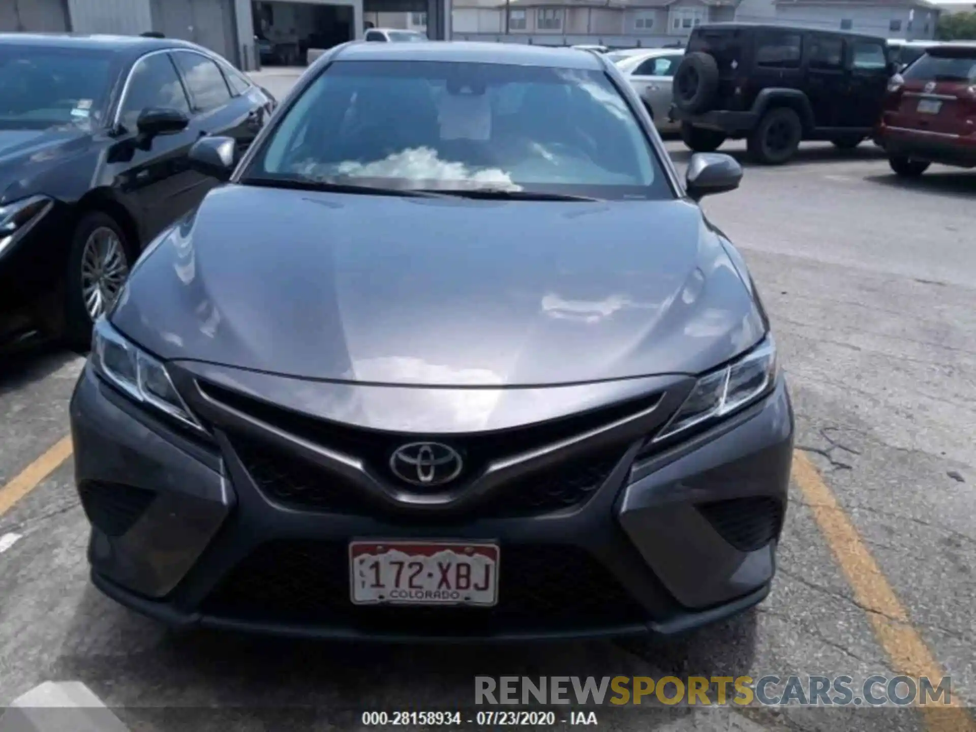 1 Photograph of a damaged car 4T1B11HK7KU206568 TOYOTA CAMRY 2019