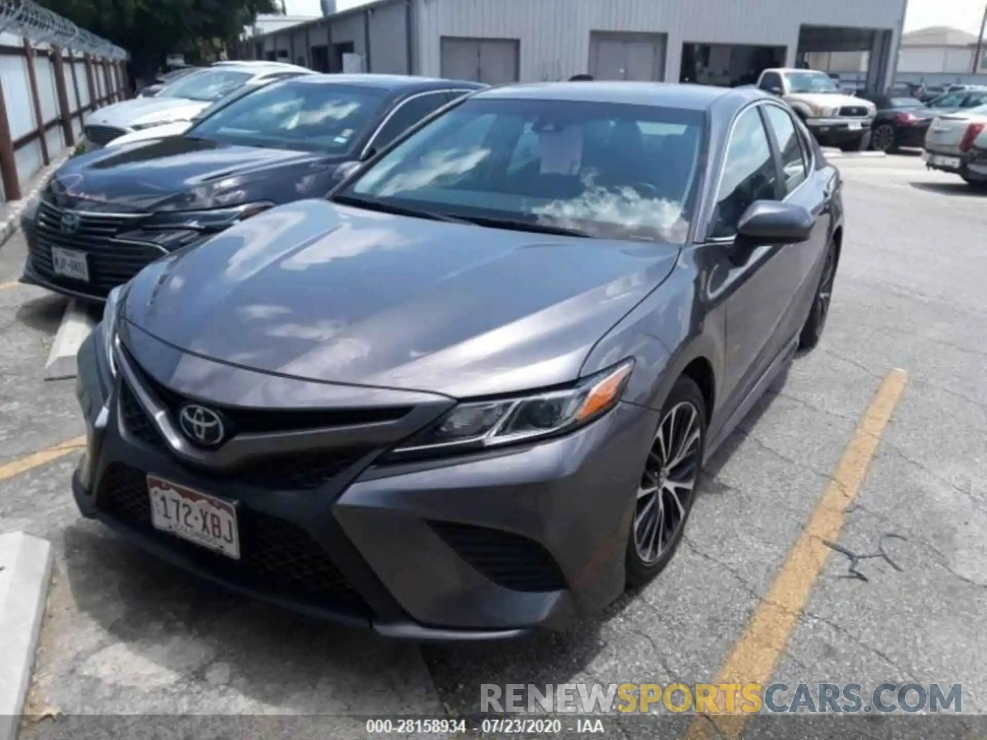 3 Photograph of a damaged car 4T1B11HK7KU206568 TOYOTA CAMRY 2019